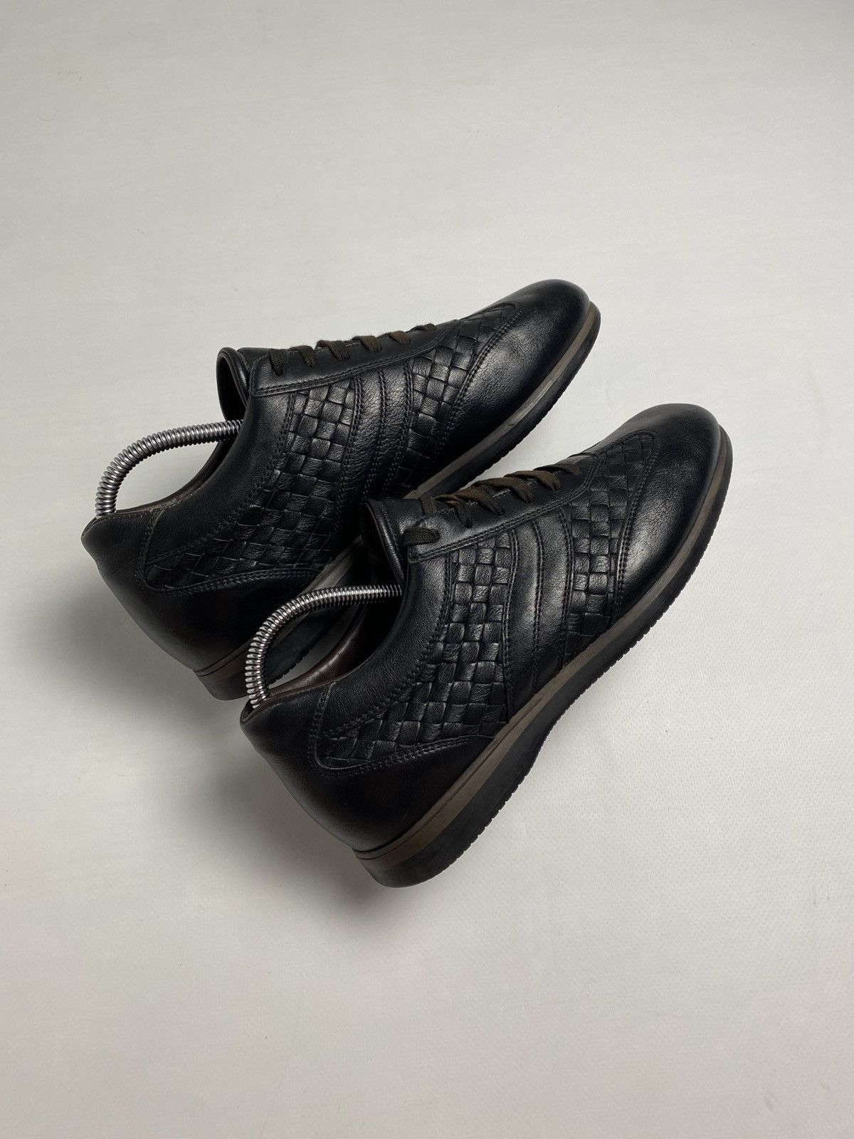 Bottega Veneta Bottega Veneta Leather Sneakers Size US 9 / EU 42 - 3 Thumbnail