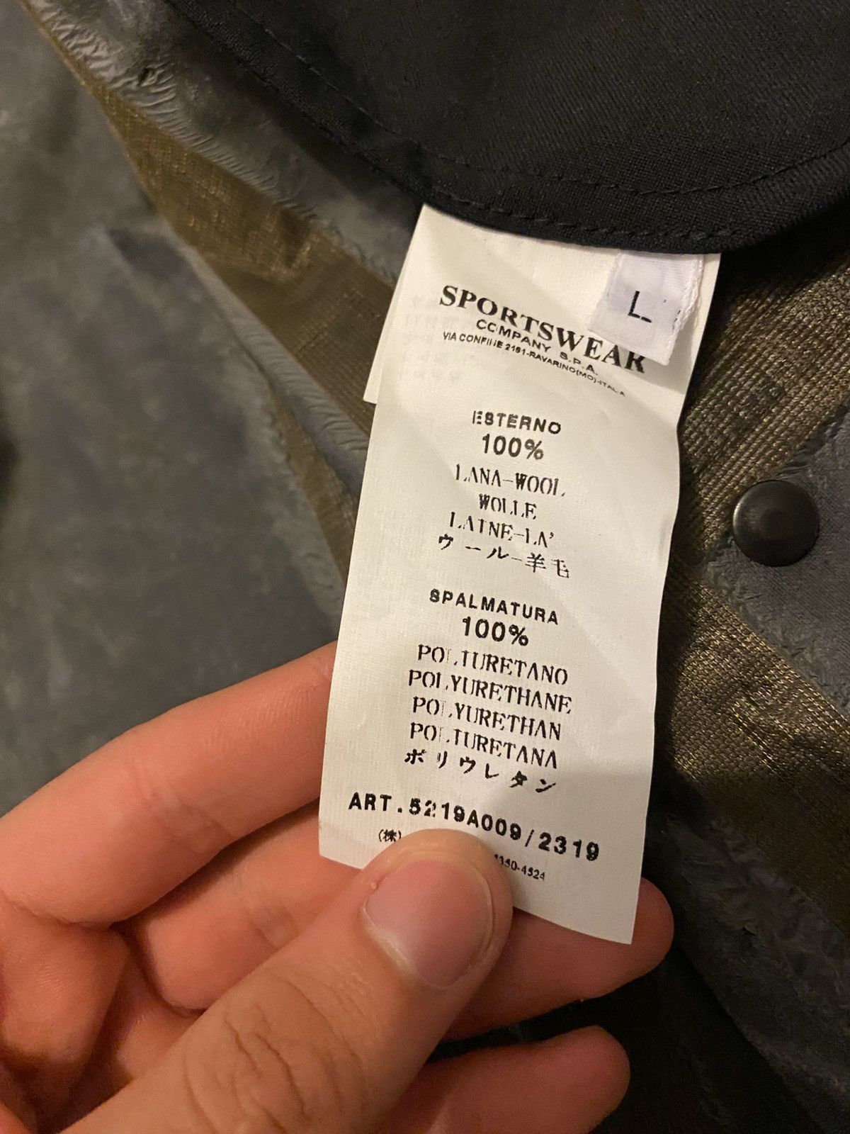 Stone Island Shadow Project vintage 2000s 2010ss stone island shadow project jacket Size US L / EU 52-54 / 3 - 12 Thumbnail
