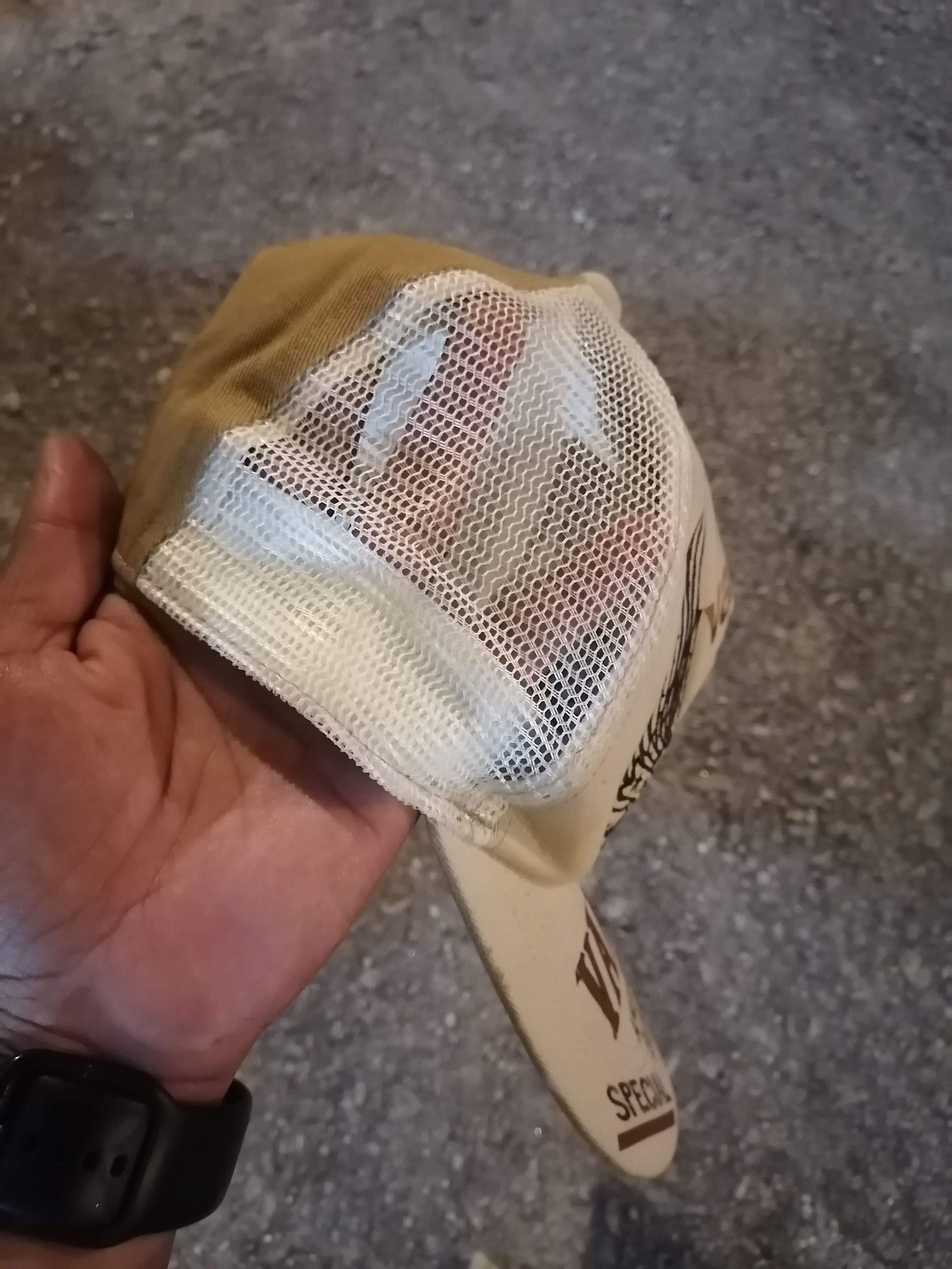Vanson Leathers × Vintage Vanson Motorcycle Racing Team Trucker Snapback Cap Size ONE SIZE - 3 Thumbnail