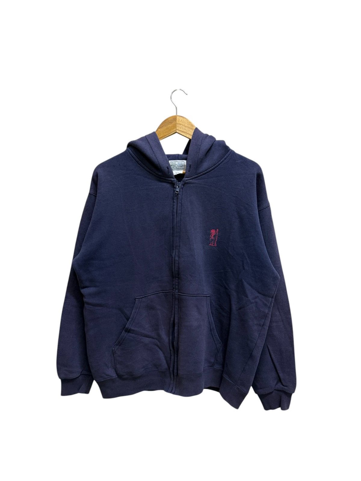 Japanese Brand Vintage Peakaboo Custom Surfwear Rasta Zip Up Hoodie Size US L / EU 52-54 / 3 - 2 Thumbnail
