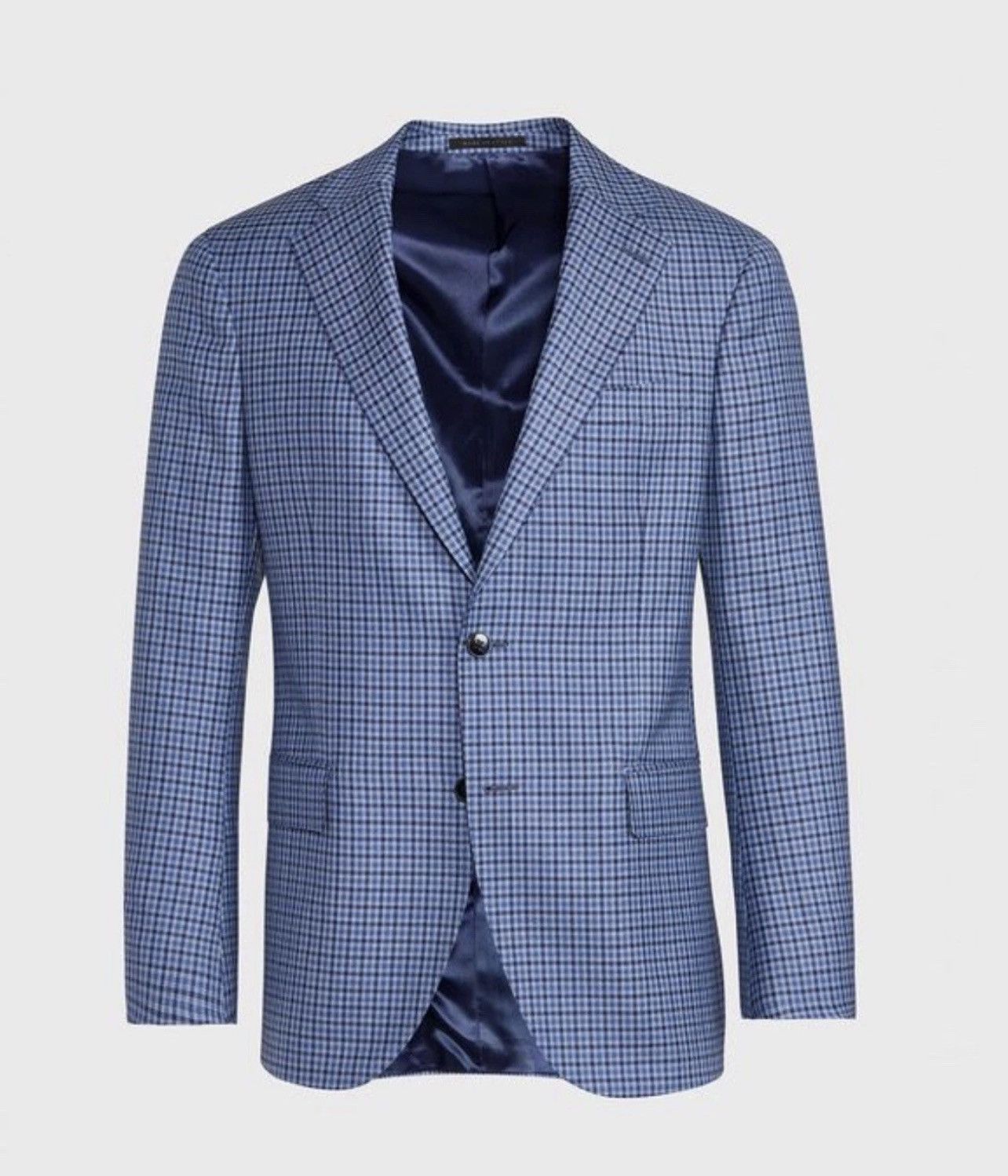 Paul Stuart Paul Stuart Fit Blue Check Jacket Item Size 42 Size 42R - 14 Thumbnail