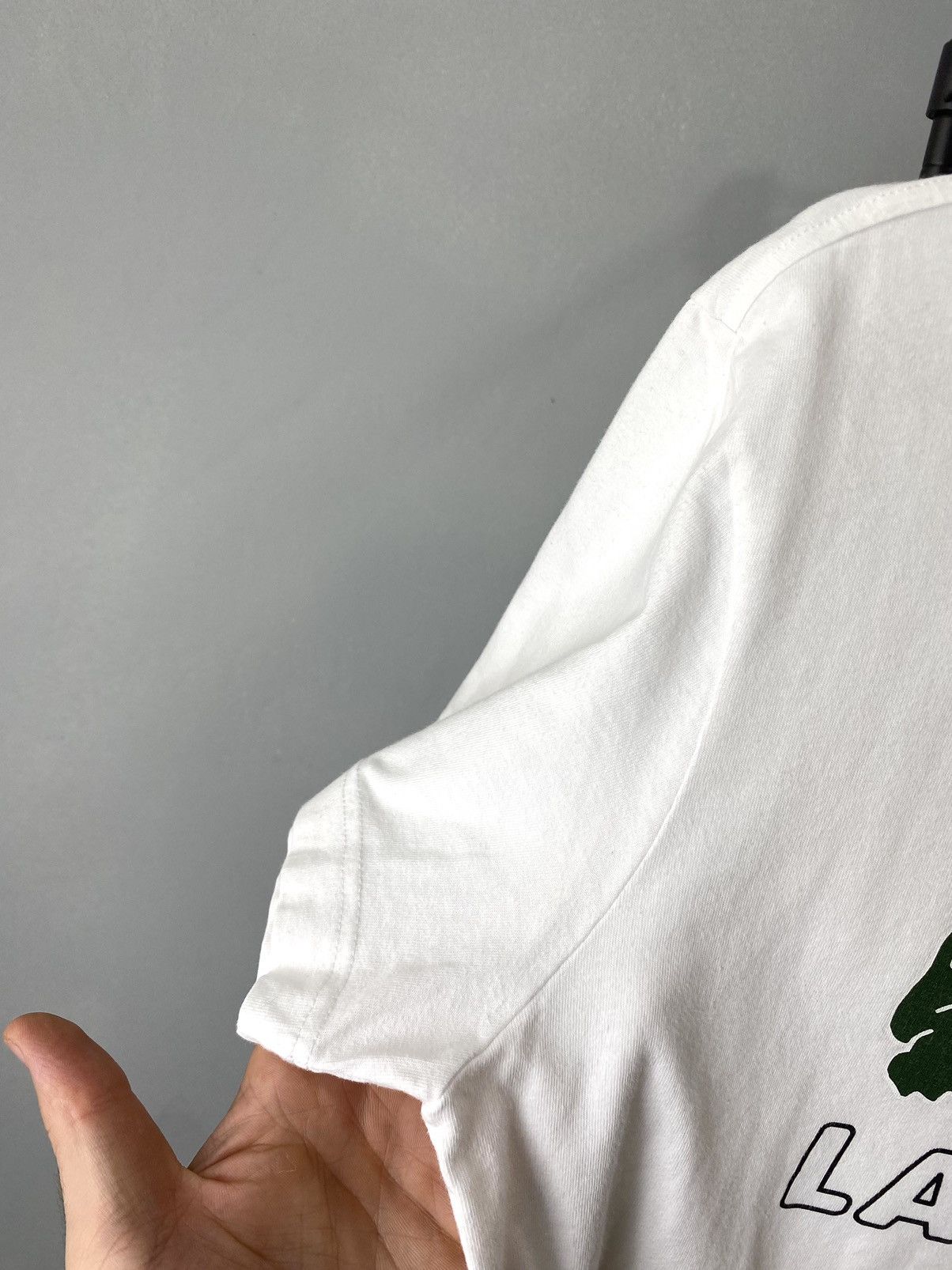 Lacoste Lacoste Big Logo T Shirt Drill France Style Size US S / EU 44-46 / 1 - 5 Thumbnail