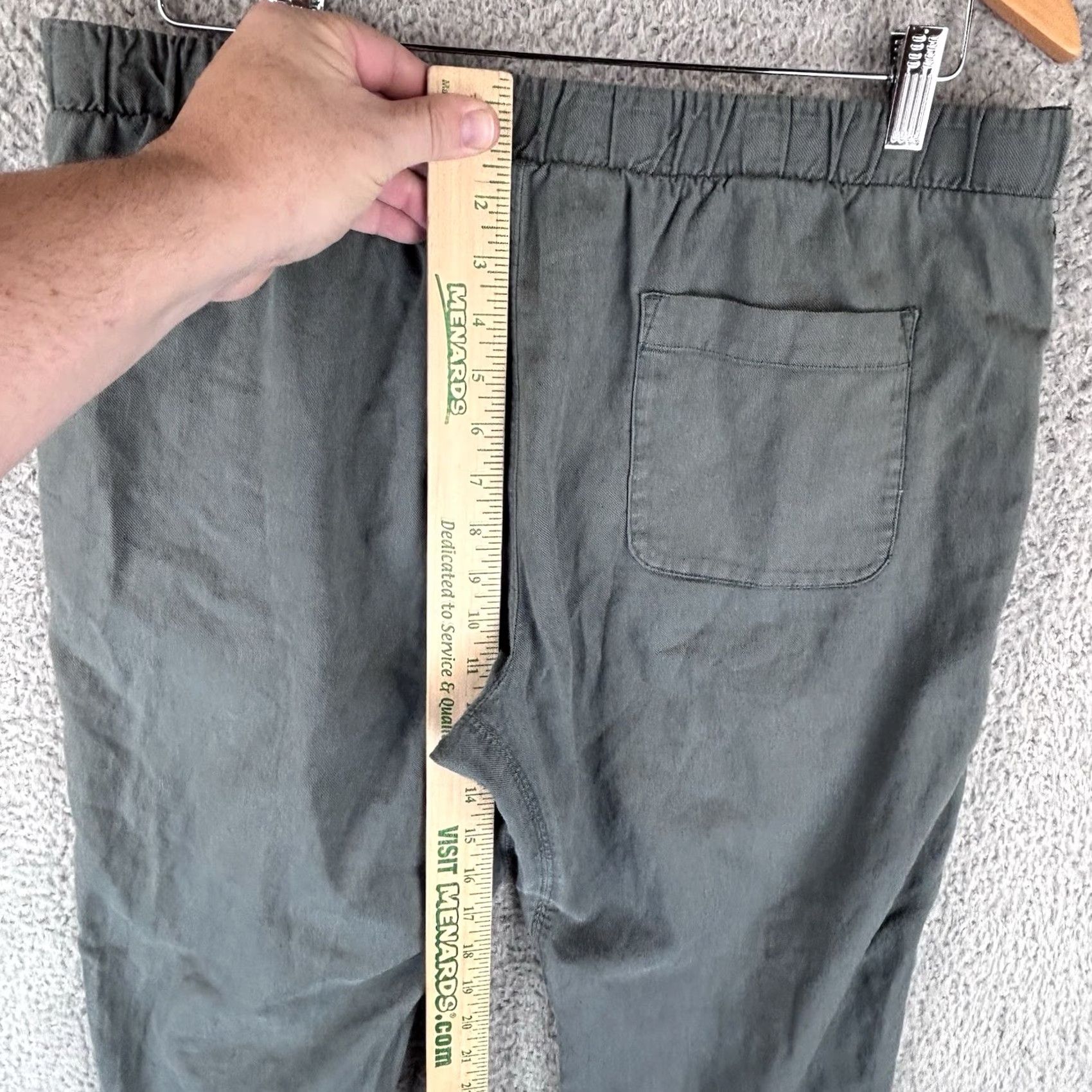 Marine Layer Marine Layer Saturday Activewear Jogger Mens L Olive Slim Fit New w/Tags Pants Size US 33 - 5 Thumbnail