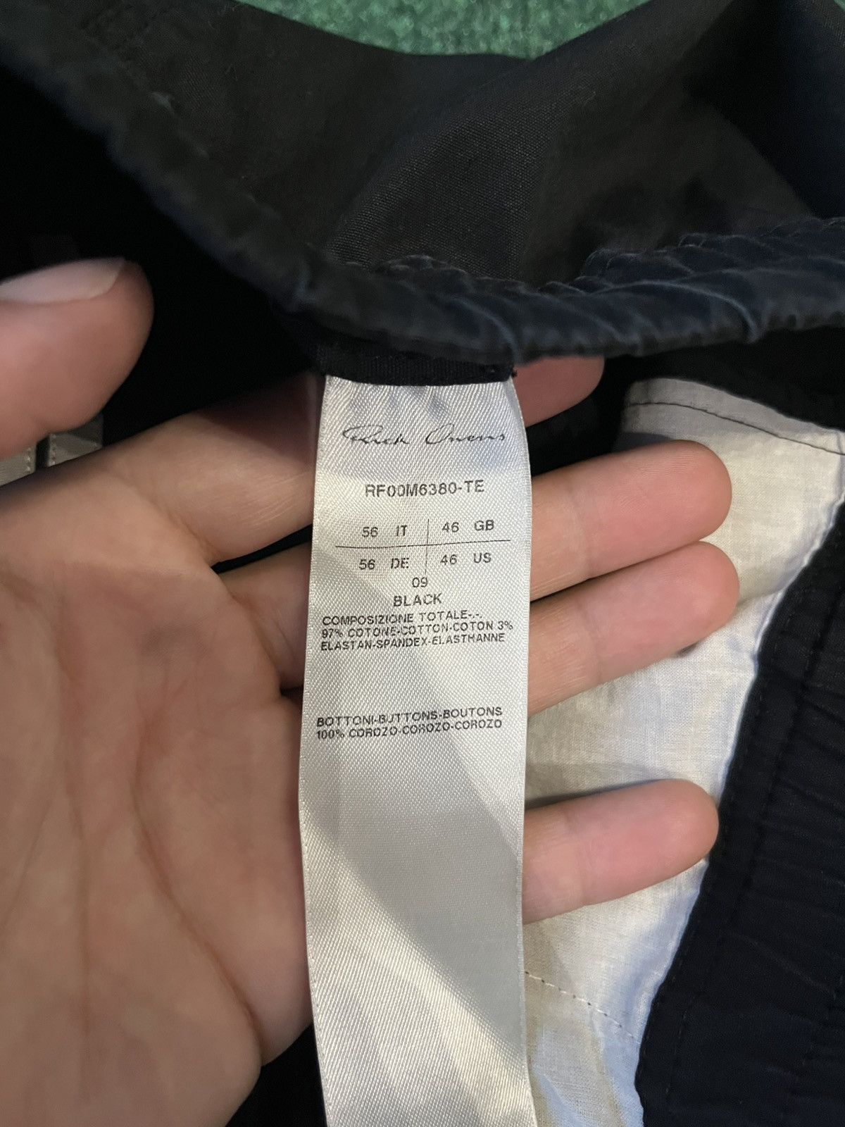 Rick Owens USED RICK OWENS HOLLYWOOD PANTS “BLACK” SIZE 46US Size US 44 / EU 60 - 6 Thumbnail