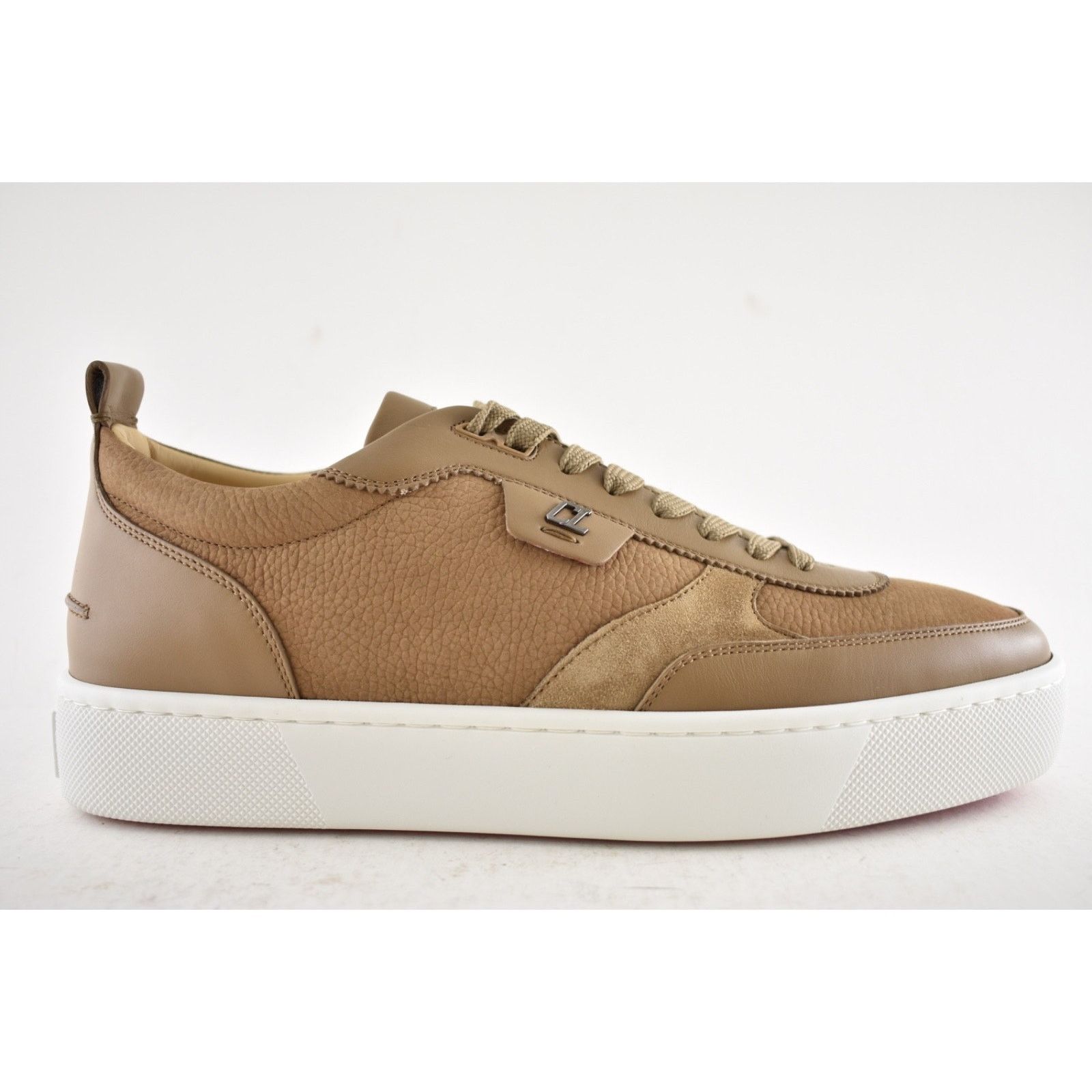 Christian Louboutin Christian Louboutin Mens Happyrui Flat Fennec Low Top Size US 11 / EU 44 - 2 Thumbnail