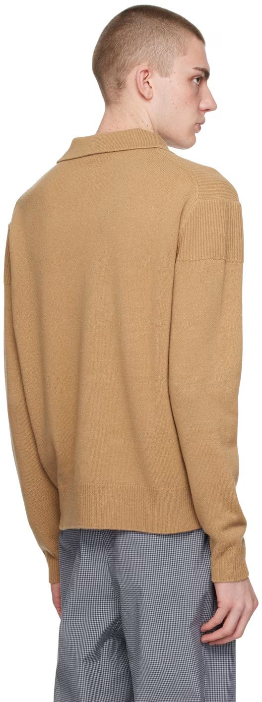 Vivienne Westwood o1y0525 Logo Sweater in Camel Size US M / EU 48-50 / 2 - 3 Thumbnail