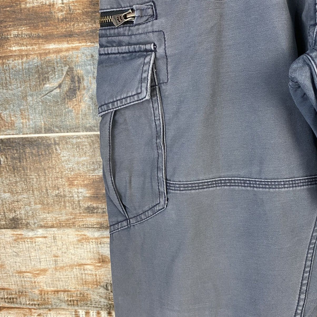 Japanese Brand DL G Ground Gray Cargo Multipocket Pants #C1288 Size US 32 / EU 48 - 10 Thumbnail