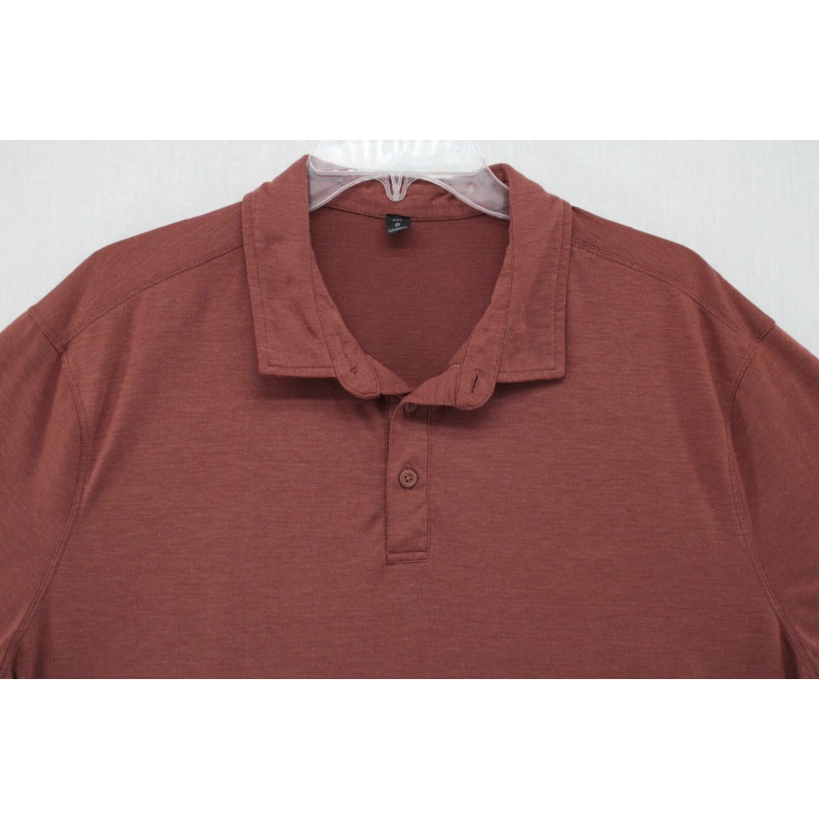 Lululemon Lululemon Evolution Athletic Polo Shirt Men’s XL Rust Short Sleeve Shirt Men XL Polo Athletic Rust Lululemon Evolution Shirt Mens XL Size US XL / EU 56 / 4 - 2 Thumbnail