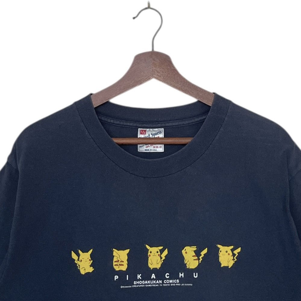 Vintage Vintage Movie Cartoon Pikachu T-shirt 1999s Size US M / EU 48-50 / 2 - 7 Thumbnail