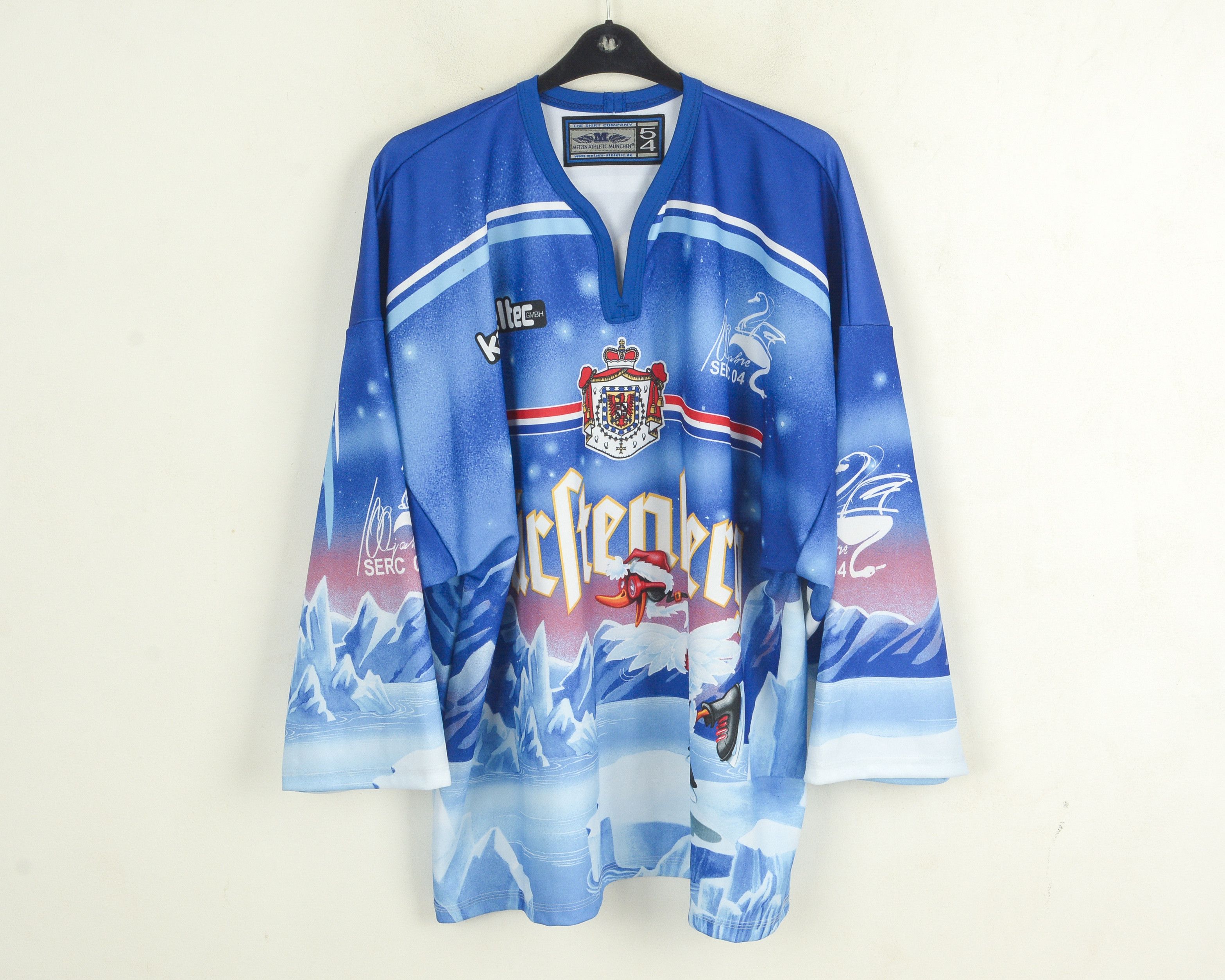 Vintage 2004 SERC 04 100 Jahre Ice Hockey Jersey #29 Thoma Shirt kit Size US XXL / EU 58 / 5 - 1 Thumbnail