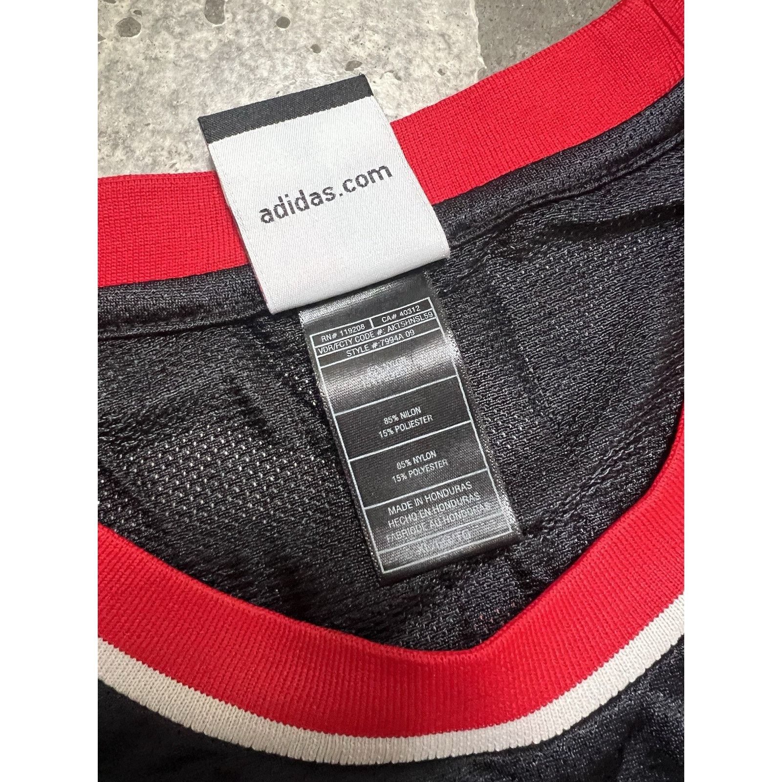 Adidas Blazers Adidas Jersey Black 60 Acheson Signed XL Size US XL / EU 56 / 4 - 7 Thumbnail