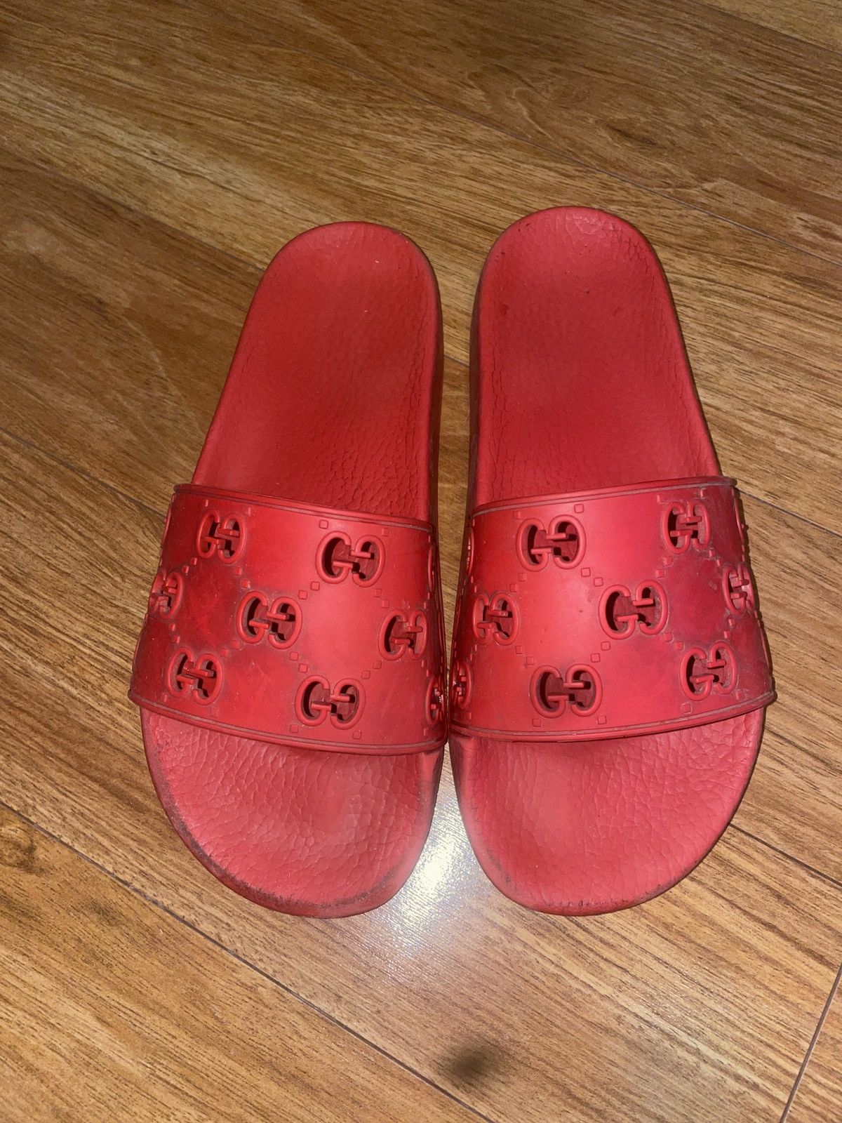 Gucci Gucci slides Grailed