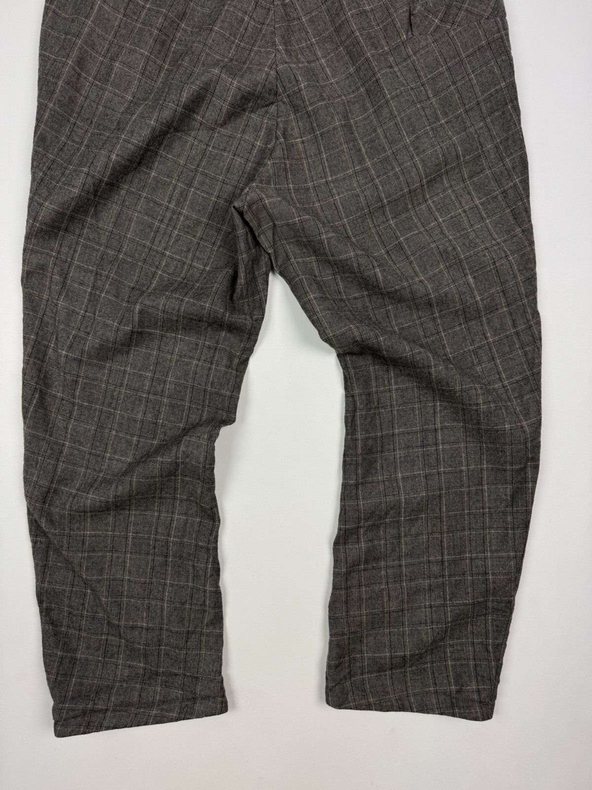 Other Repaired Umit Unal Wool Design Check Women’s Pants Size 34" / US 12 / IT 48 - 13 Thumbnail