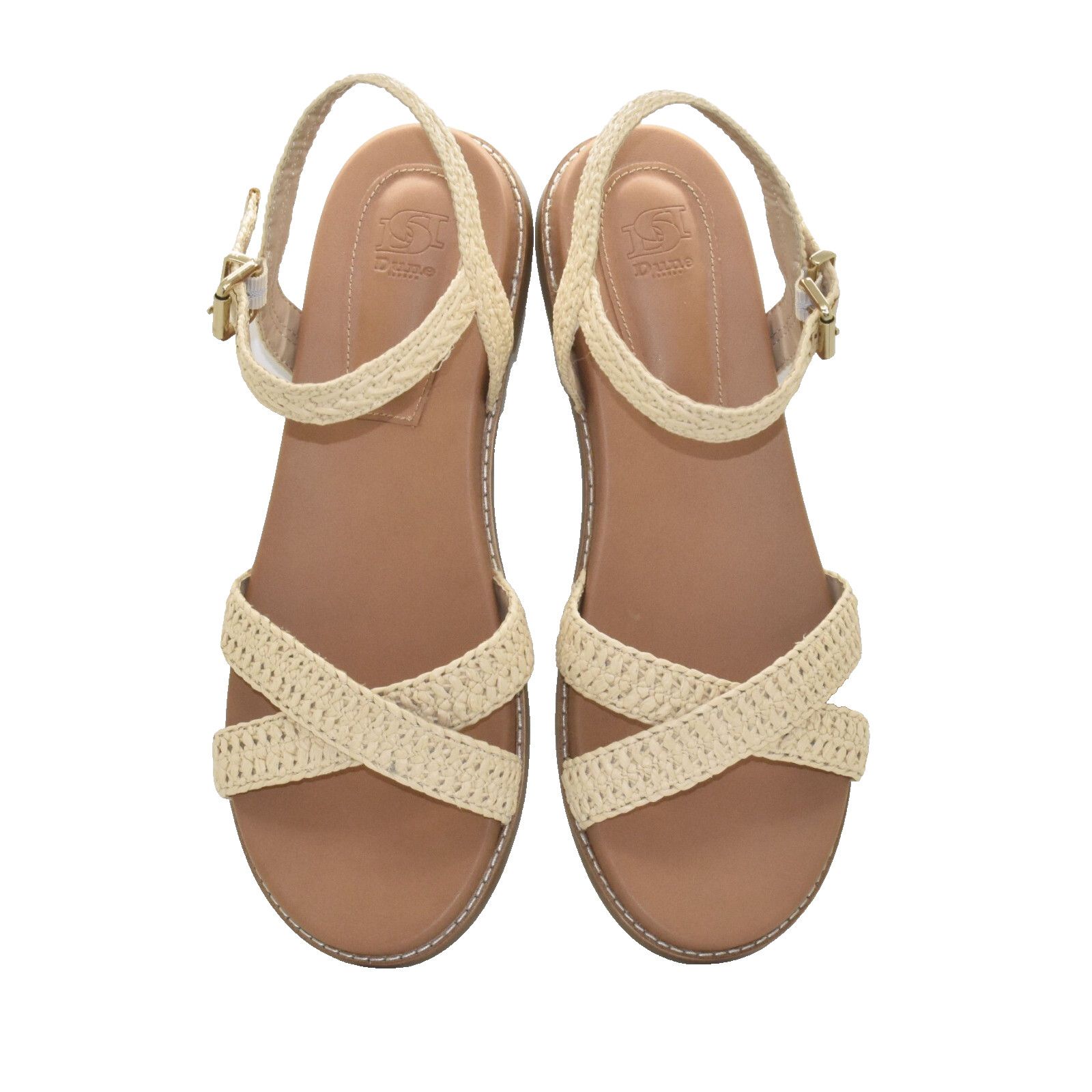 Dune London NEW DUNE Lassey Casual Ergonomic Footbed Flat Sandals 41 $99 Size US 11 / IT 41 - 3 Thumbnail