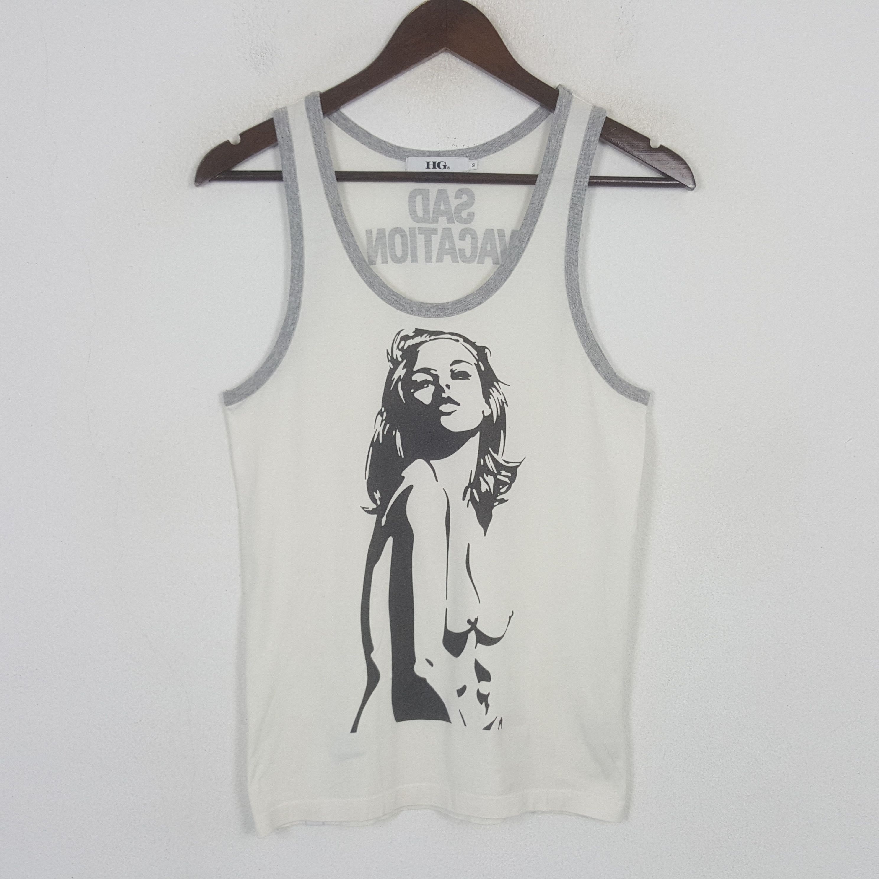 Hysteric Glamour Vintage Hysteric Glamour Sad Vacation Tank Shirt Size US XS / EU 42 / 0 - 1 Thumbnail