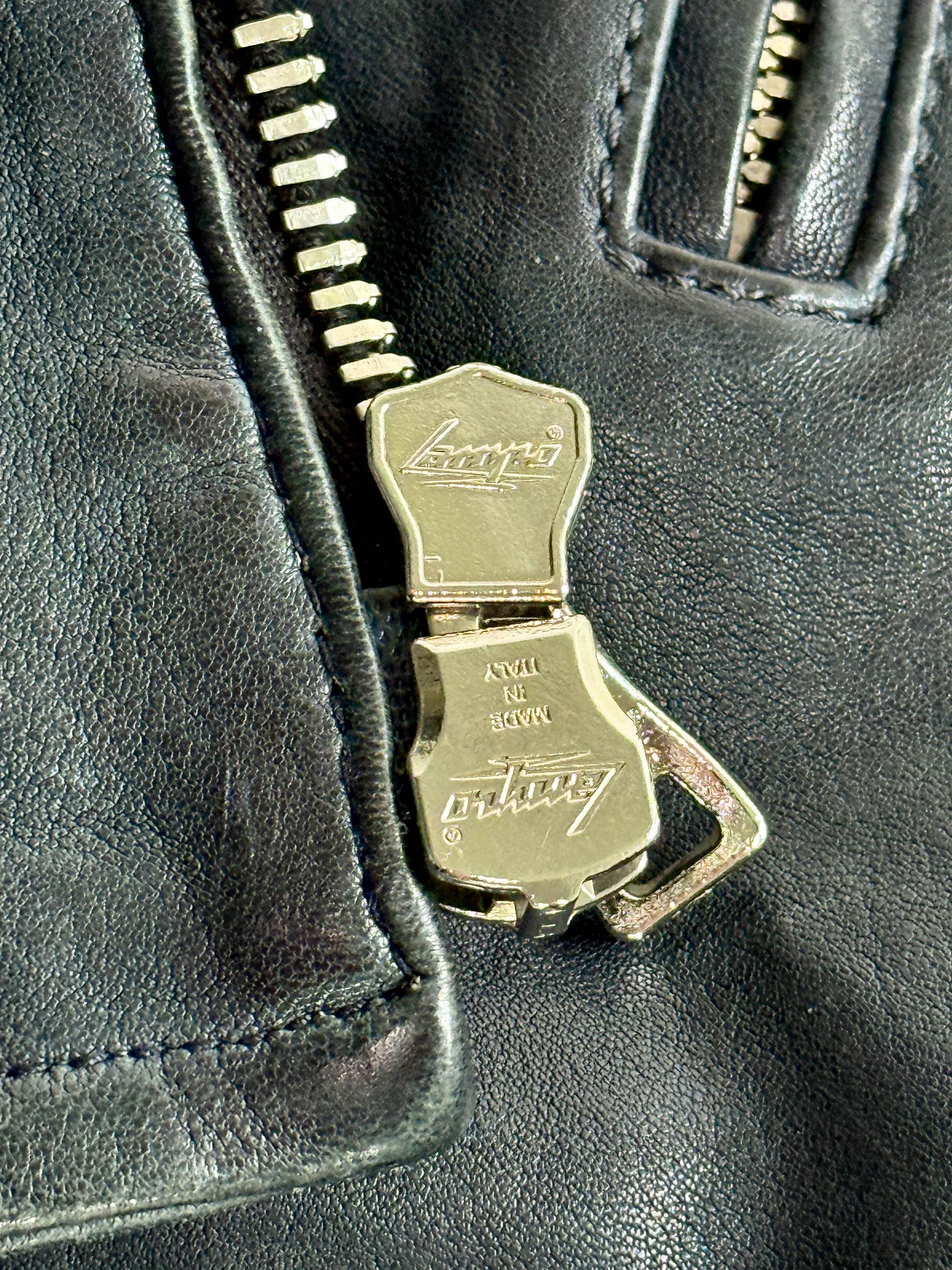 Balmain Balmain SS2014 Embroidered Patch Leather Biker Jacket Size US M / EU 48-50 / 2 - 10 Thumbnail