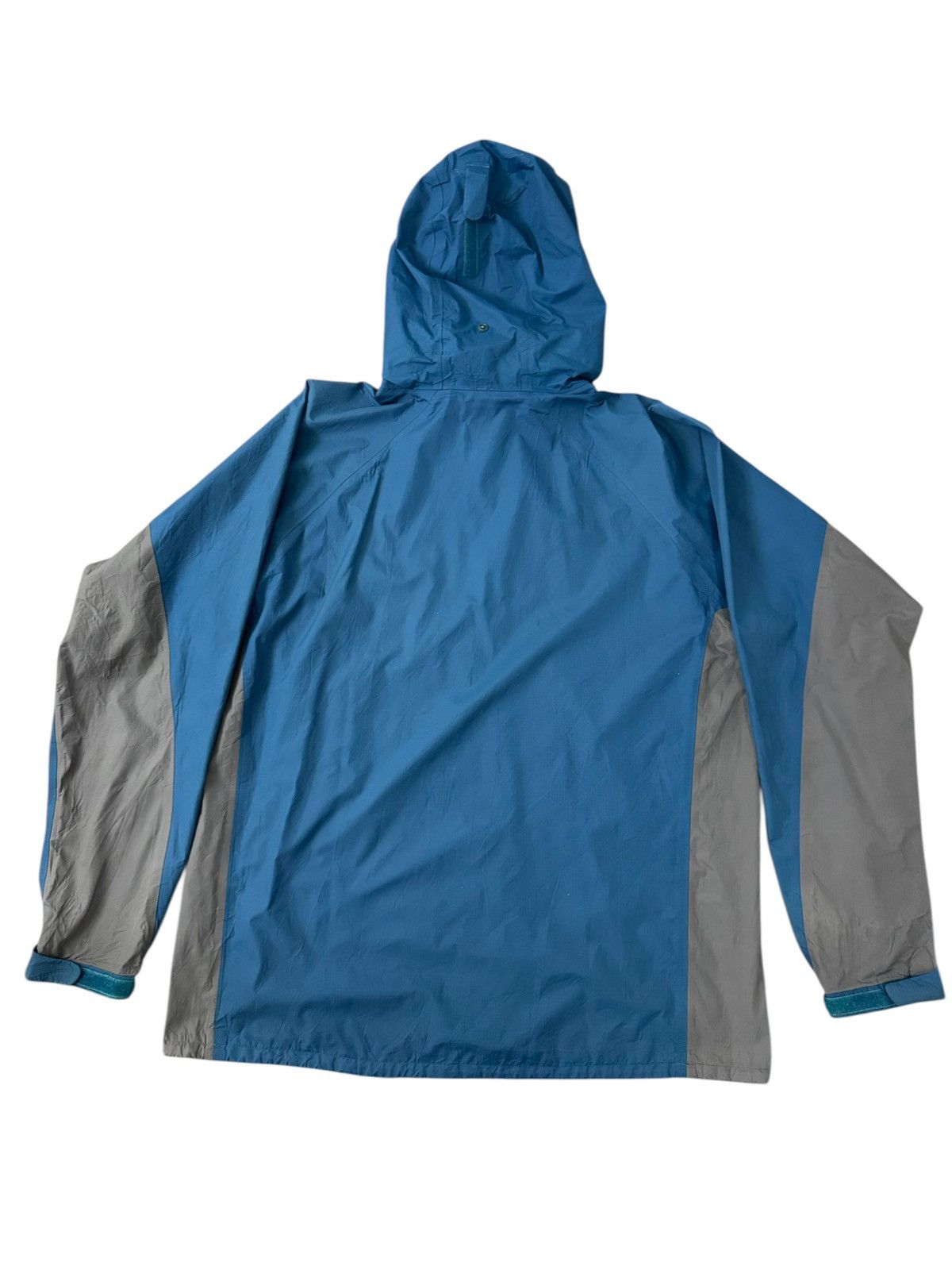 Montbell Montbell Rain Trekker jacket in cyan blue with gray accents Size US L / EU 52-54 / 3 - 4 Thumbnail