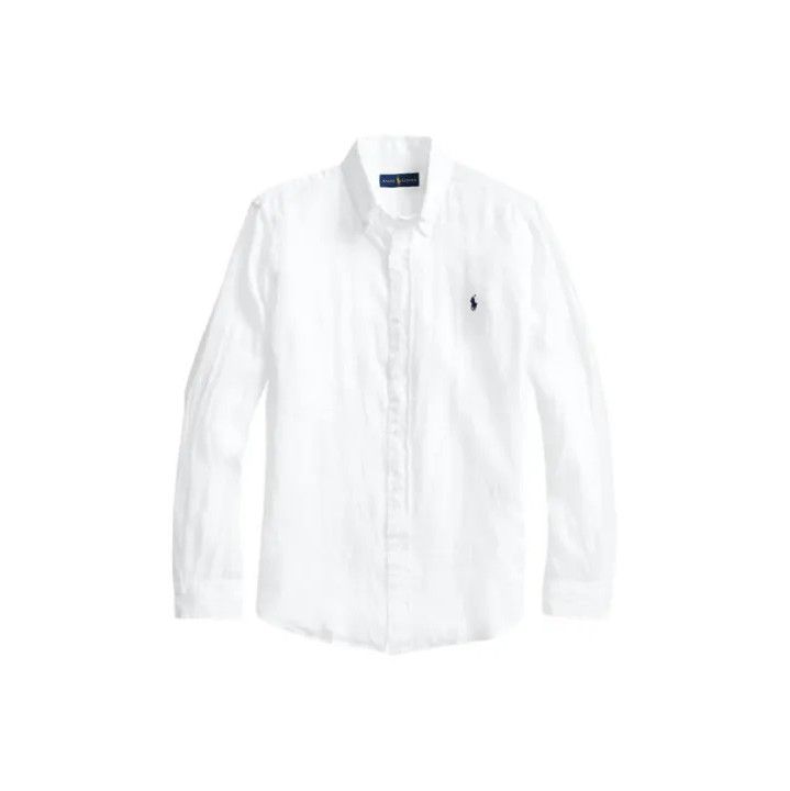 Polo Ralph Lauren Polo Ralph Lauren Relaxed Fit Linen Long-Sleeve Shirt Size US XXL / EU 58 / 5 - 1 Thumbnail