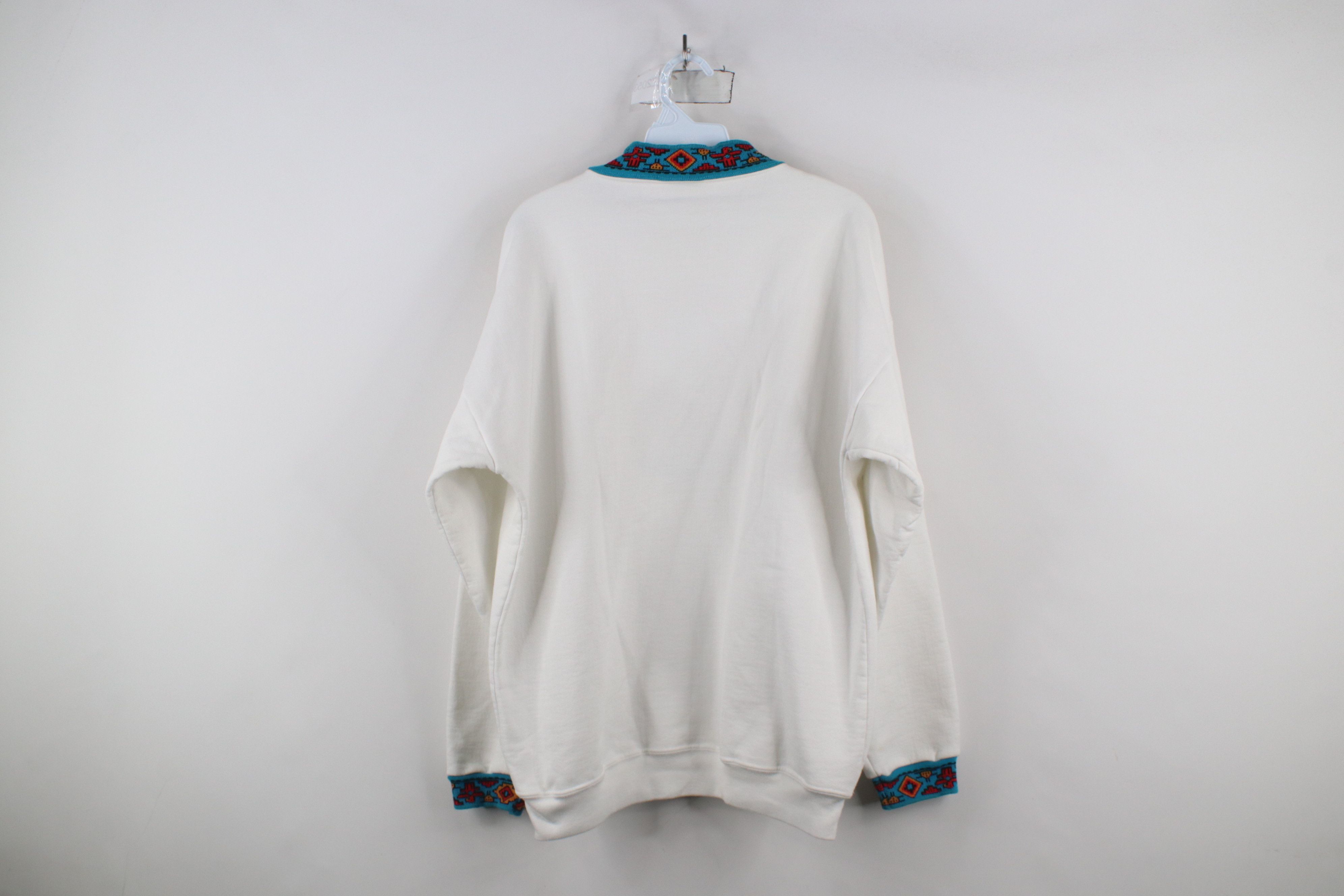 Vintage Vintage 90s Streetwear Michigan Southwestern Sweatshirt USA Size XL / US 12-14 / IT 48-50 - 13 Thumbnail