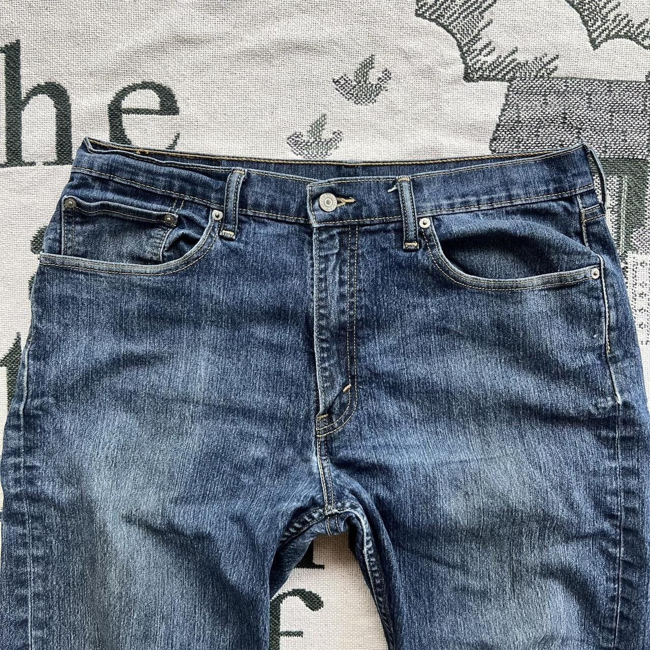Vintage Vintage Y2K/2000s Baggy Grunge Dark wash Levi’s Denim Jeans! Size US 36 / EU 52 - 5 Thumbnail