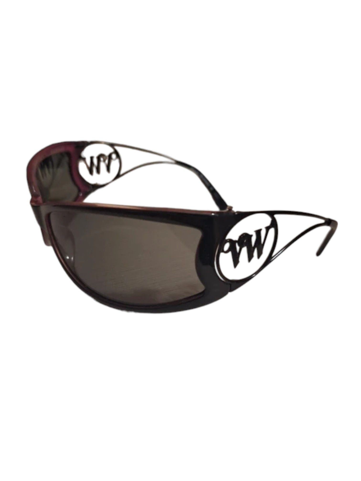 Vivienne Westwood Vivienne Westwood Wire Logo Cutout Sunglasses, c. 2000s Size ONE SIZE - 1 Thumbnail