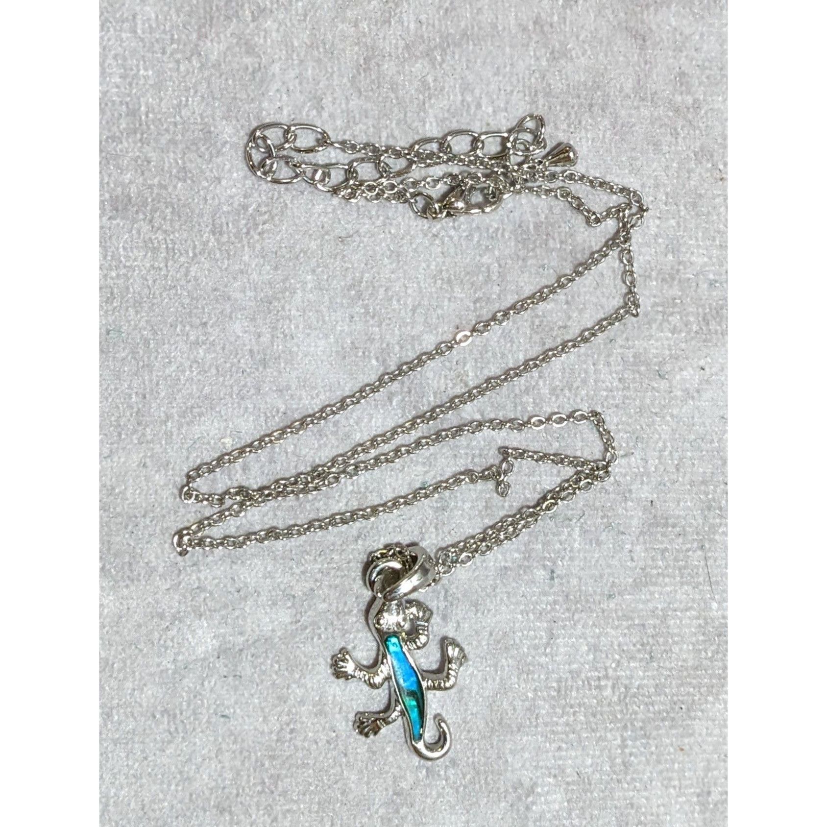 Other Vintage 90s Blue Shell Salamander NEcklace Size ONE SIZE - 8 Thumbnail