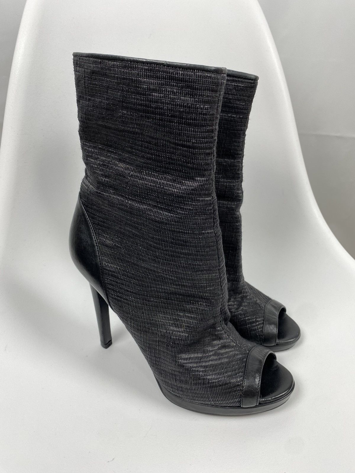 Other Marc Cain Open Toe Boots Genuine Leather size 39 Size US 9 / IT 39 - 1 Thumbnail