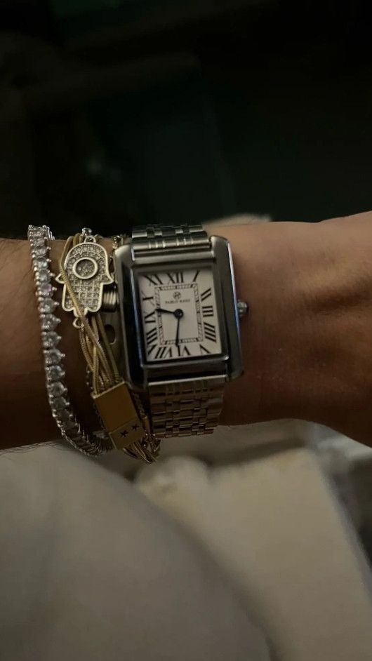 Vintage Vintage 90s vintage retro luxury style quartz silver watch Size ONE SIZE - 3 Thumbnail