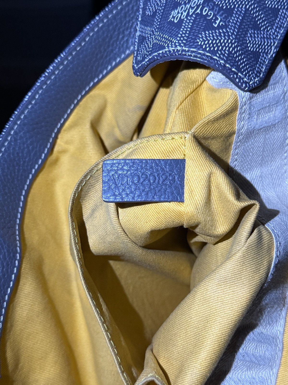 Goyard 2013 Goyard Grand Bleu GM Messeneger Bag Size ONE SIZE - 9 Thumbnail