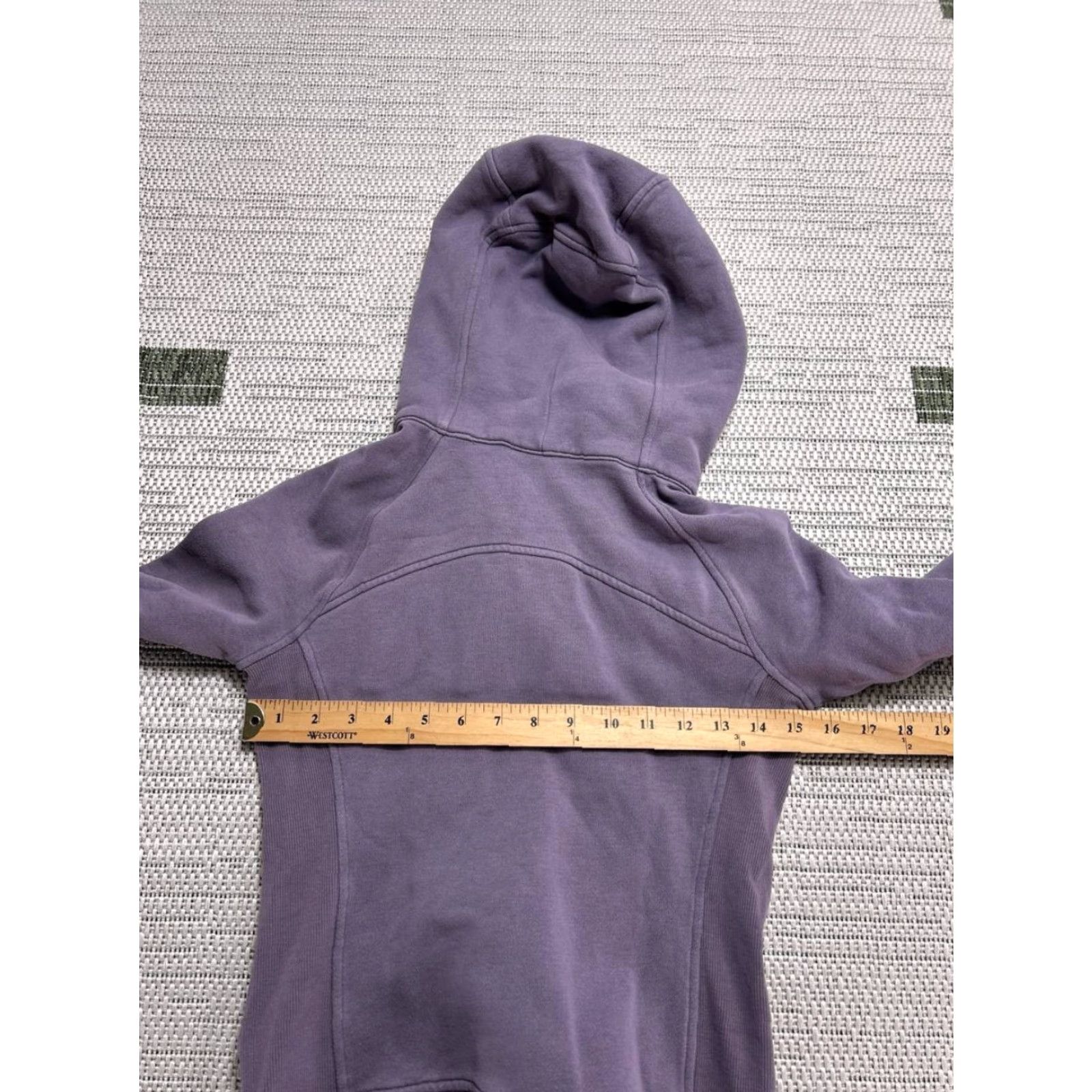 Lululemon Lululemon Scuba Hoodie Womens 2 Purple Classic Fit Full Zip Hoodie Raglan Sleeve Zip Pockets Gym & Training Womens Size XS / US 0-2 / IT 36-38 - 4 Thumbnail