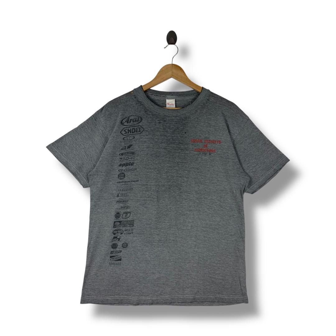 Other Vintage thrash JAPAN MASTER OF MOTOCROSS Big printed tee Size US L / EU 52-54 / 3 - 2 Thumbnail