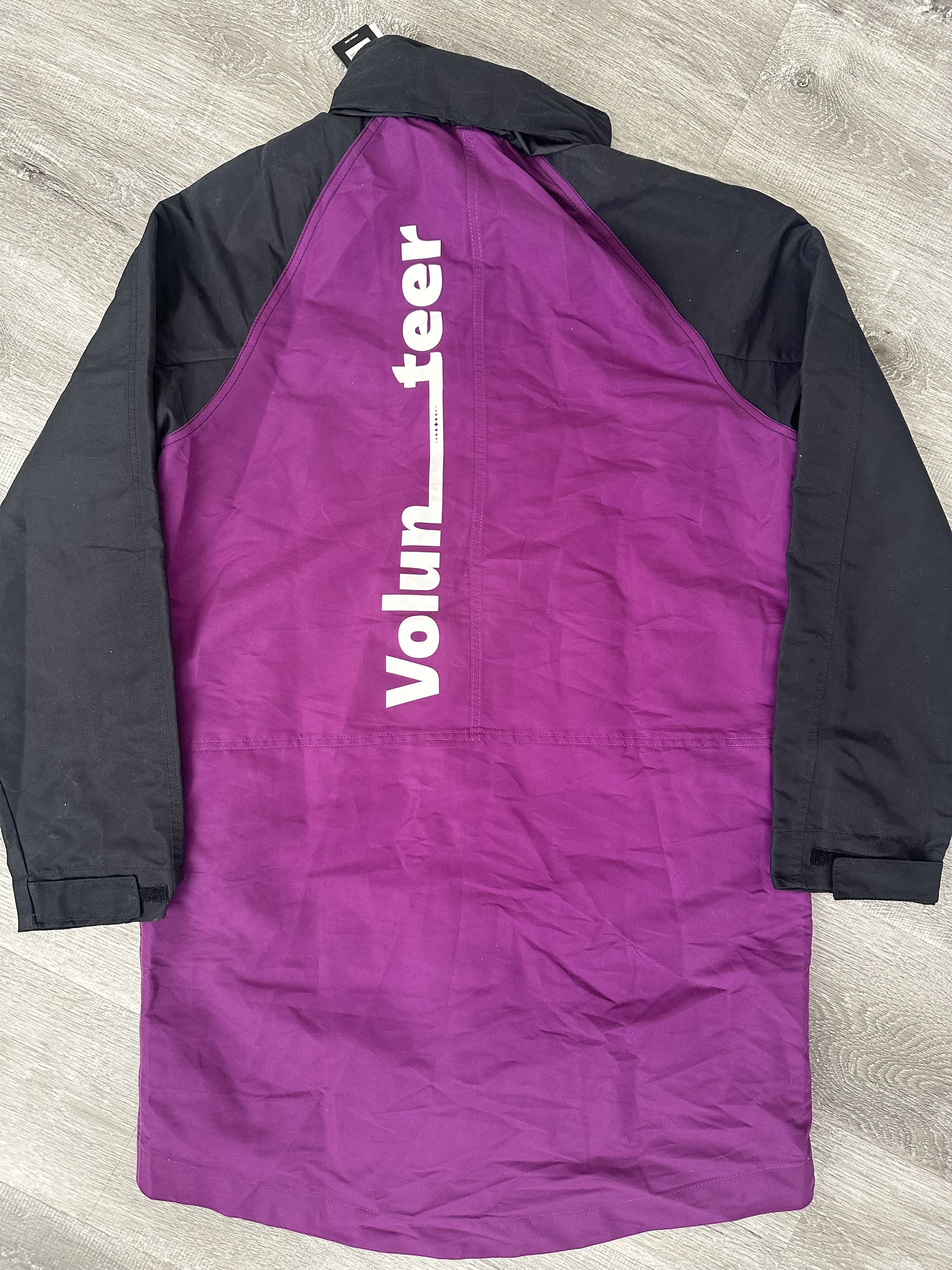 Adidas Adidas Mens Purple Black Volunteer Coat Football S M Size US S / EU 44-46 / 1 - 9 Thumbnail