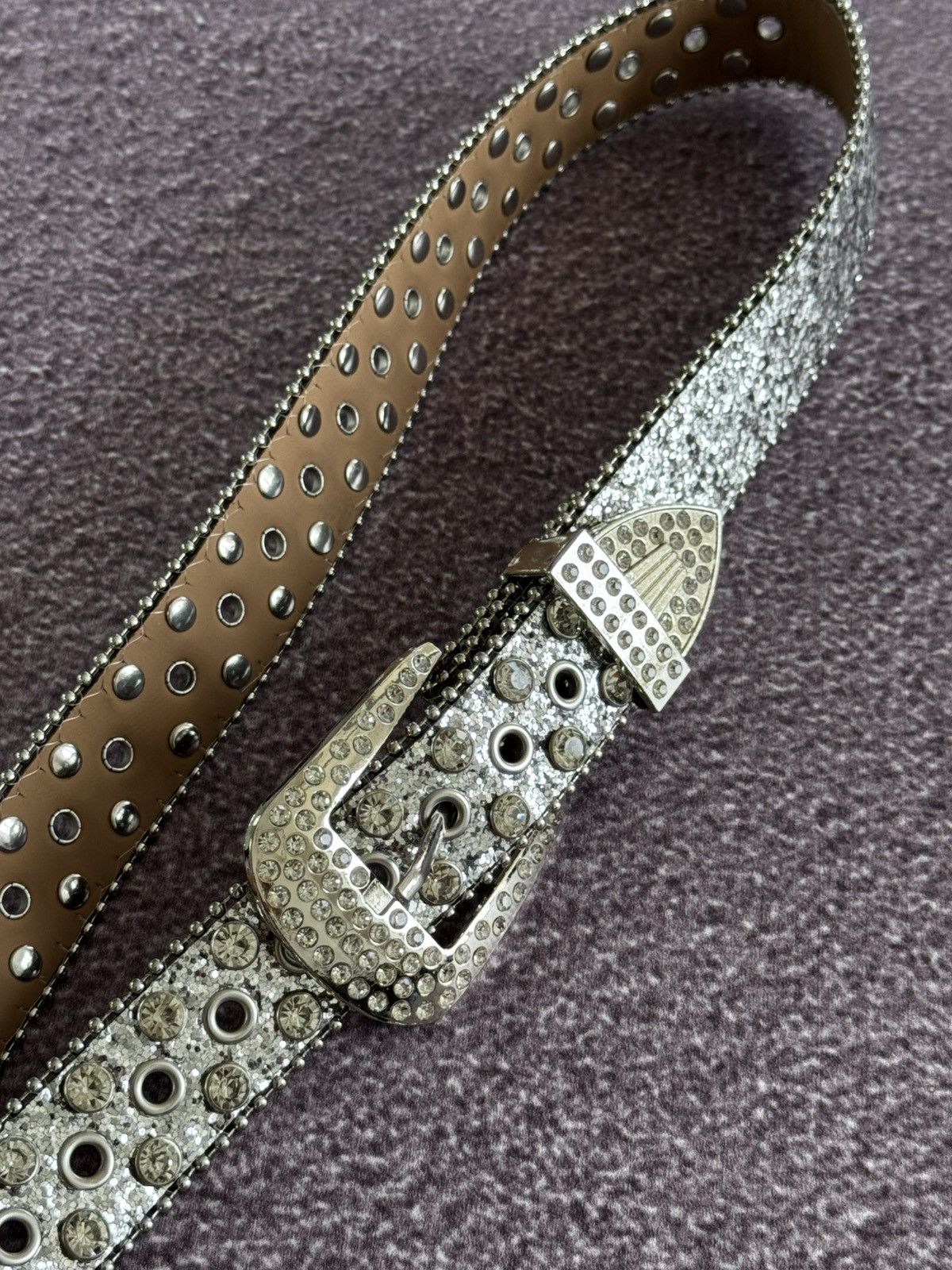 B.B Simons Style Rhinestone Glamour Belt