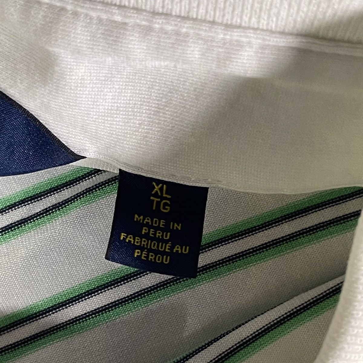 Polo Ralph Lauren Polo Ralph Lauren men’s white & green golf polo Size US XL / EU 56 / 4 - 5 Thumbnail