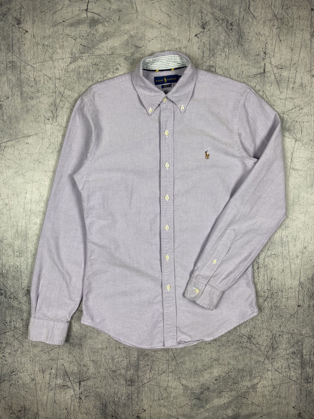 Polo Ralph Lauren × Vintage Polo Ralph Lauren Designer Basic Button Up Shirt Size US S / EU 44-46 / 1 - 2 Thumbnail