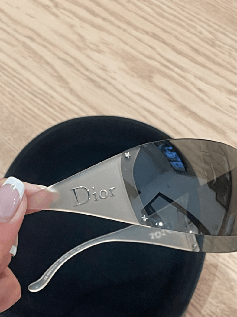 Dior Dior Sunglasses Ski Bike Pop Motard Absolute Rimless Vintage Size ONE SIZE - 1 Thumbnail