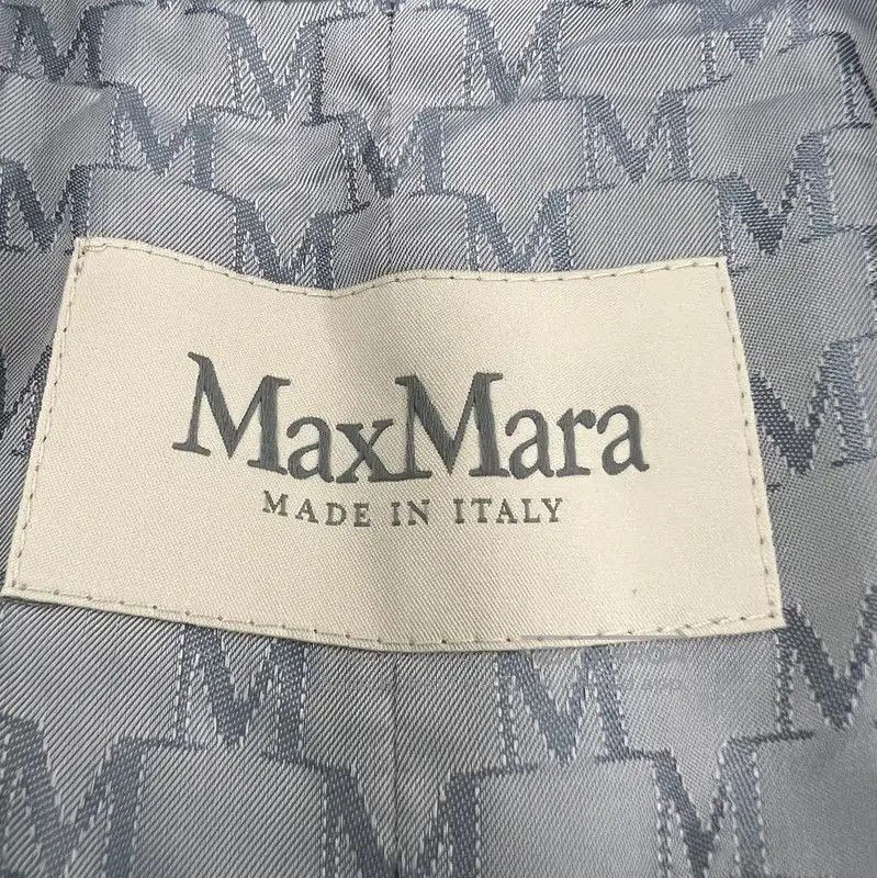 Max Mara MaxMara Sea Blue Cashmere Women's Coat . Size L / US 10 / IT 46 - 3 Thumbnail