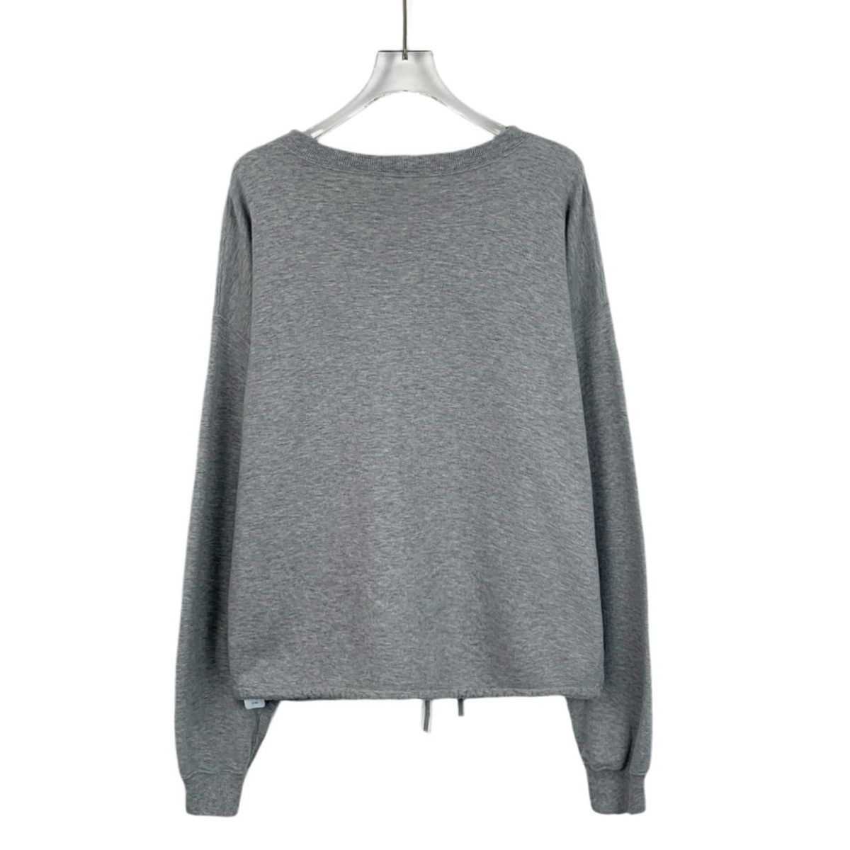 Celine Celine Grey Letter Printed Cotton Crew Neck Sweatshirt K26WX Size M / US 6-8 / IT 42-44 - 2 Thumbnail