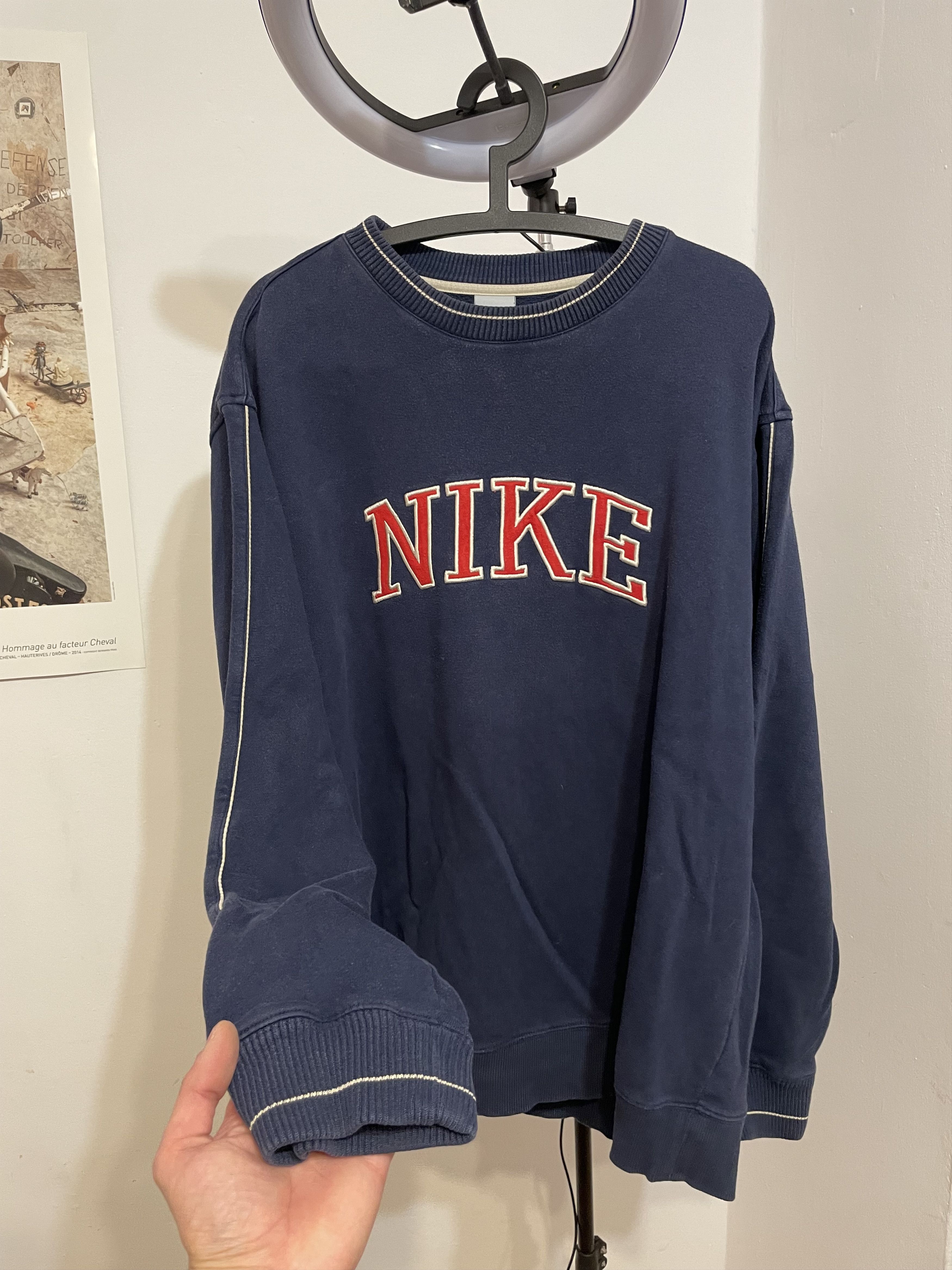 Nike Nike centr Logo vintage Size US XXL / EU 58 / 5 - 2 Thumbnail
