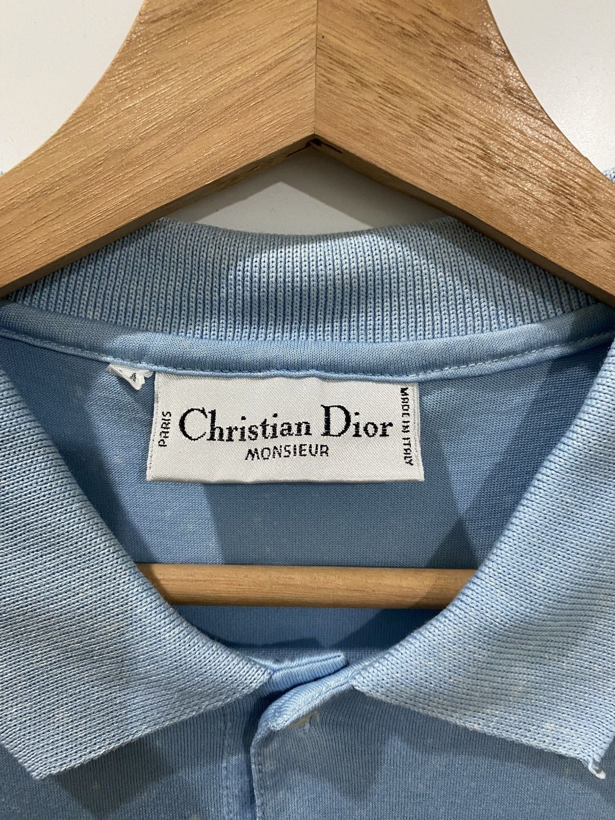 Christian Dior Monsieur vintage Christian Dior Monsieur light blue polo shirt Size US M / EU 48-50 / 2 - 4 Thumbnail