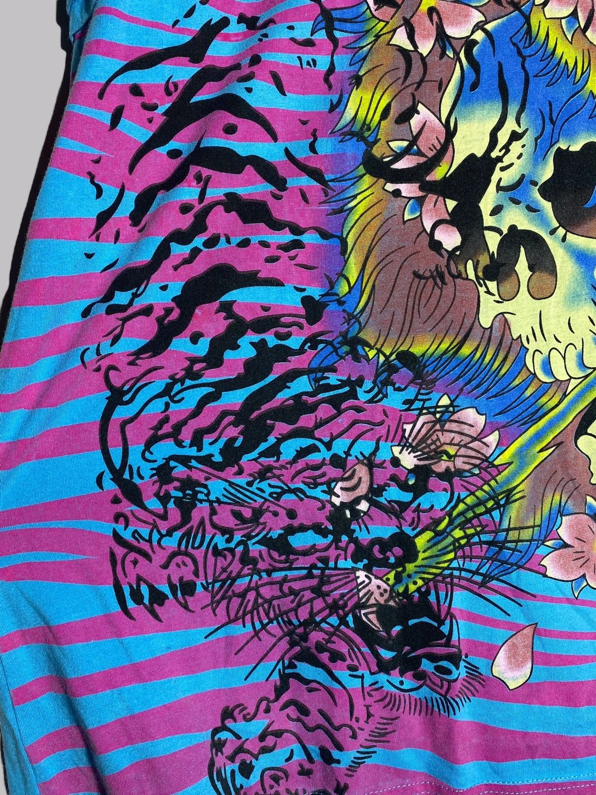 Japanese Brand × Vintage Vintage Ed Hardy Christian Audigier Overprint Y2k T-shirt Size US L / EU 52-54 / 3 - 6 Thumbnail