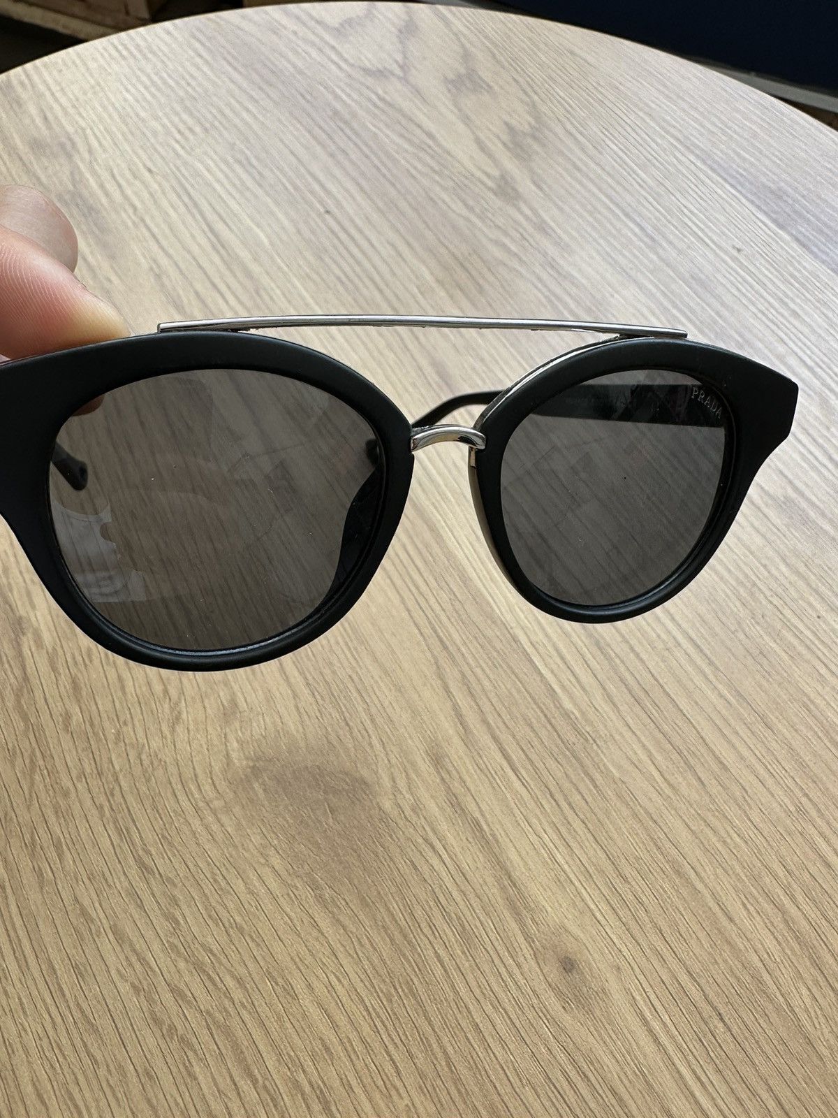 Miu Miu × Prada Prada black sunglasses OS Women PR8502 Size ONE SIZE - 8 Thumbnail
