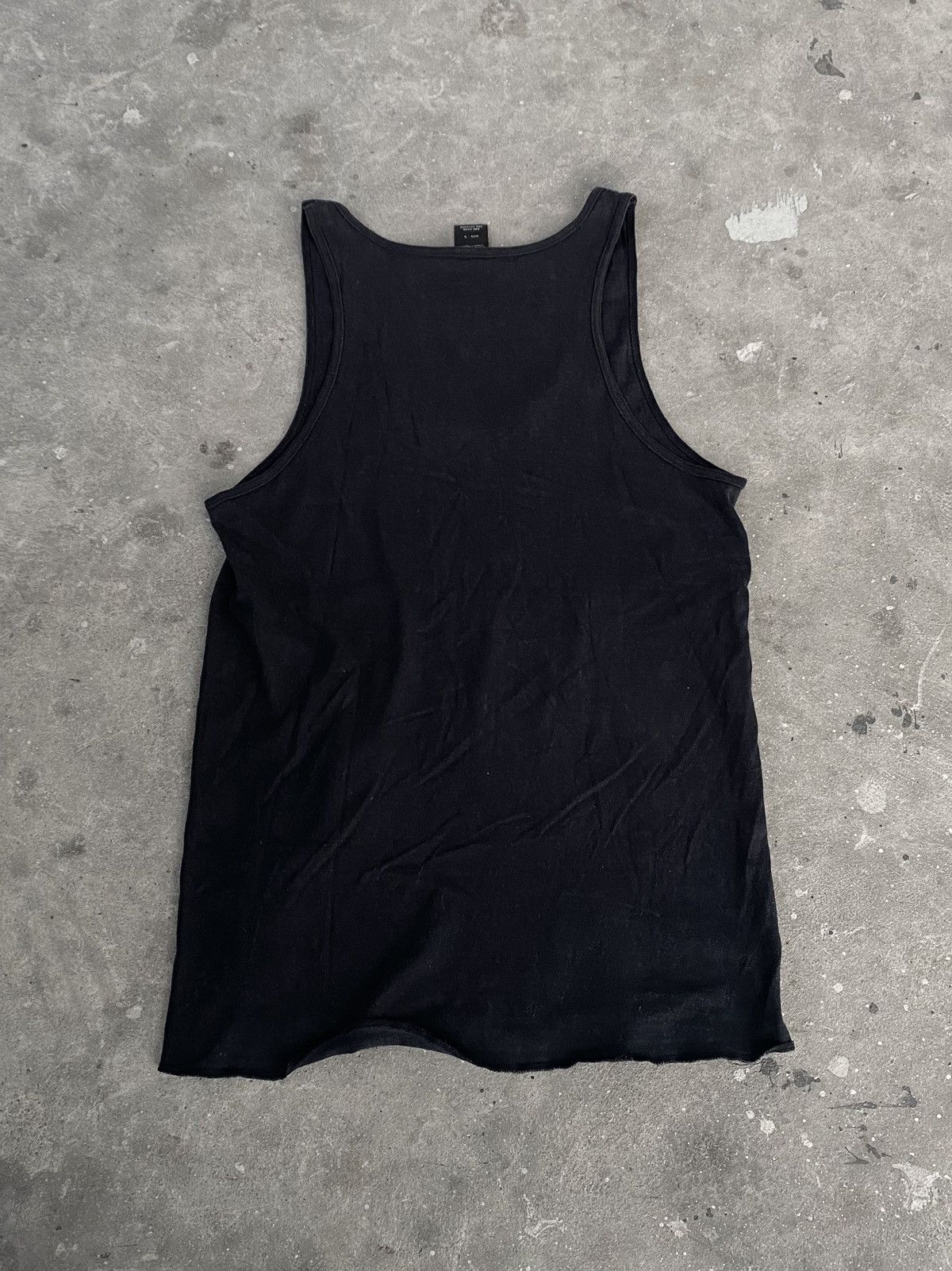 Number (N)ine Number (N)ine Black Plain Tank Top Size US M / EU 48-50 / 2 - 2 Thumbnail