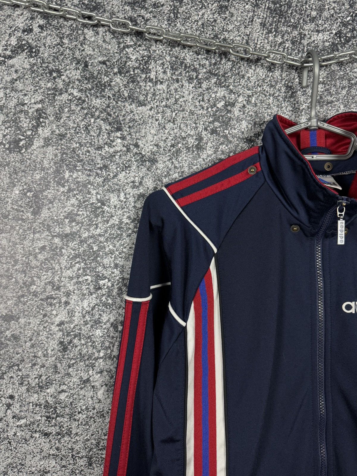 Adidas Adidas Vintage 90s Track Zip Up Jacket Trefoil Logo Size S Size US S / EU 44-46 / 1 - 4 Thumbnail