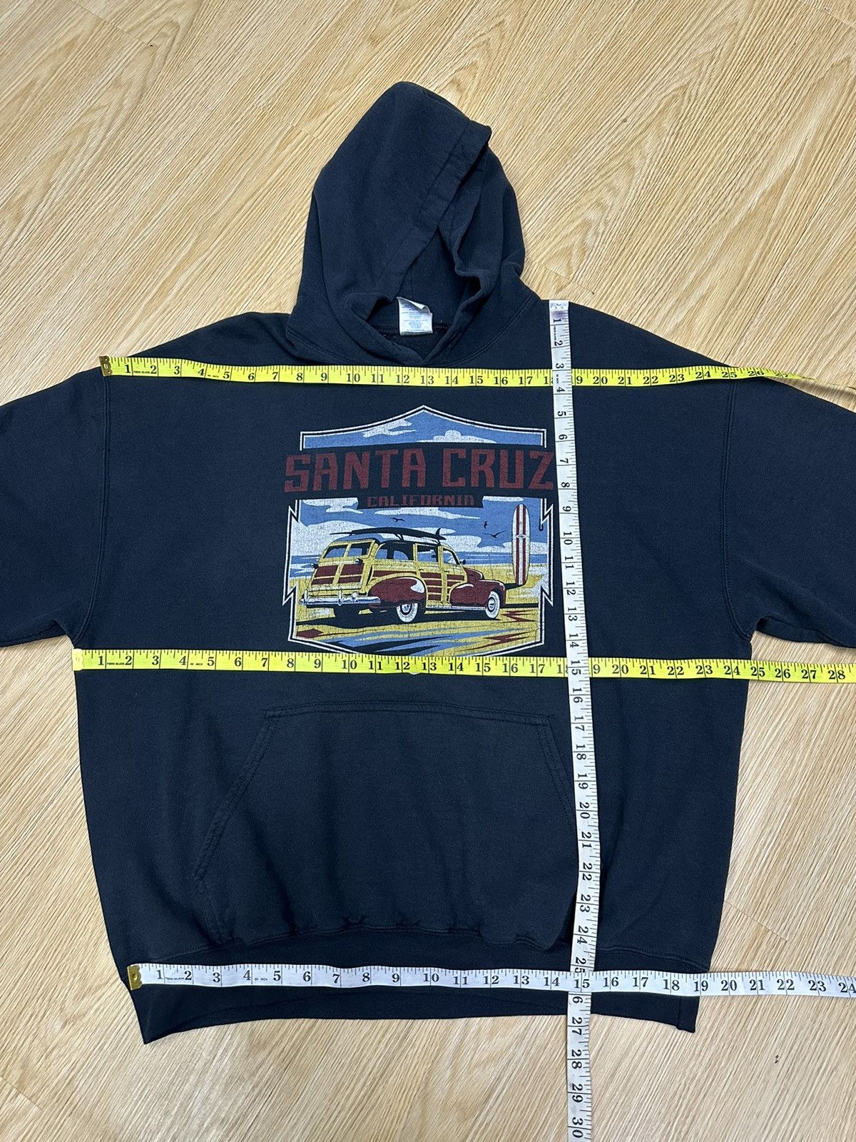 Santa Cruz Skateboards Santa Cruz California Distressed Hoodie Z54 Size US XL / EU 56 / 4 - 5 Thumbnail