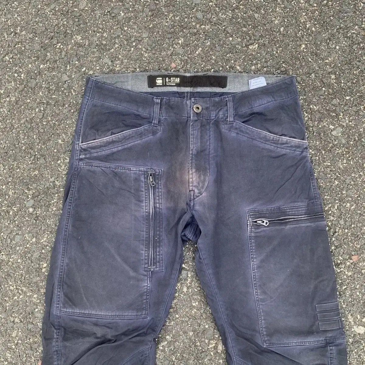 G-Star SICKS‼️GSTAR RAW TROUSERS FADED VERYRARE CURVE LEG PANTS W34 Size US 34 / EU 50 - 3 Thumbnail