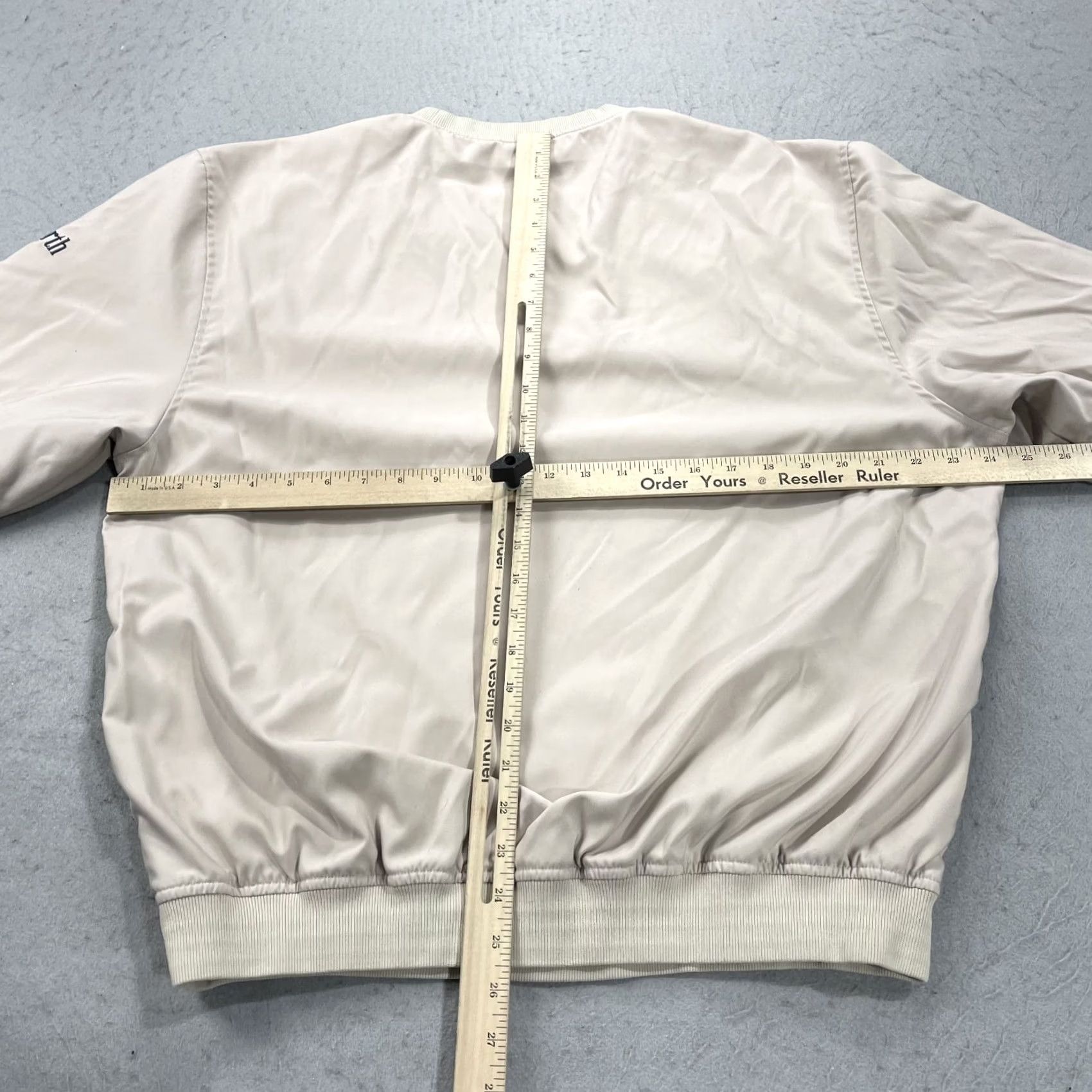 Vintage VINTAGE Ashworth Jacket Mens M Windbreaker Beige Water Resistant 90s Golf Windbreaker Size US M / EU 48-50 / 2 - 7 Thumbnail