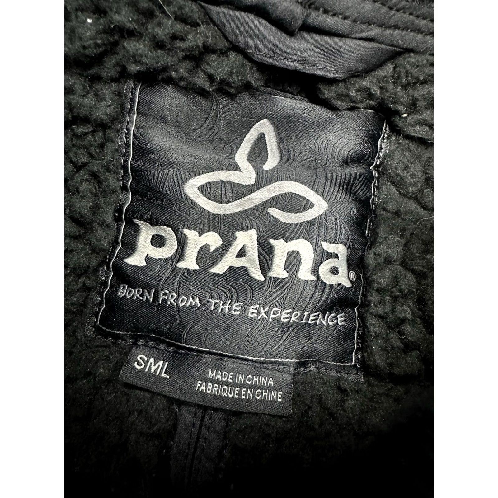 Prana prAna Vest Womens Small Black Pullover Quilted Fleece Lined Pockets Casual Size S / US 4 / IT 40 - 4 Thumbnail