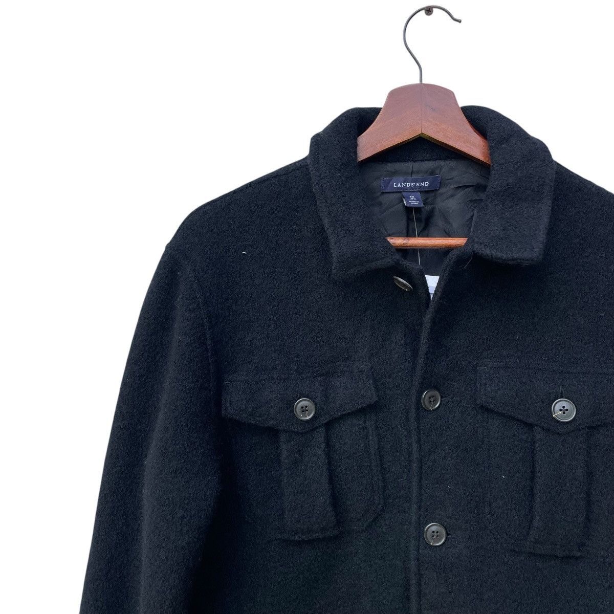 Lands' End Vintage Land End Wool Jacket Size M / US 6-8 / IT 42-44 - 3 Thumbnail