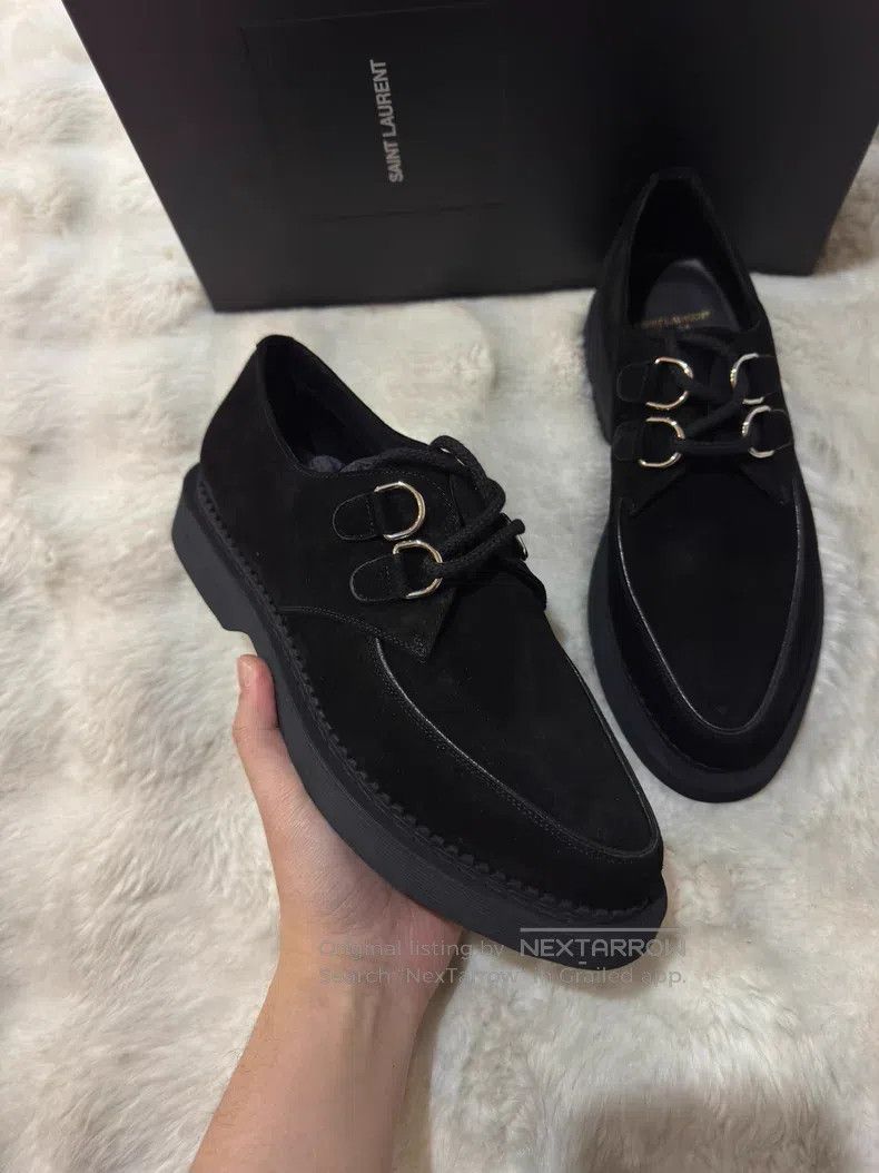 Saint Laurent Paris Saint Laurent Paris Men's Loafers Leather Shoes Size US 8.5 / EU 41-42 - 2 Thumbnail
